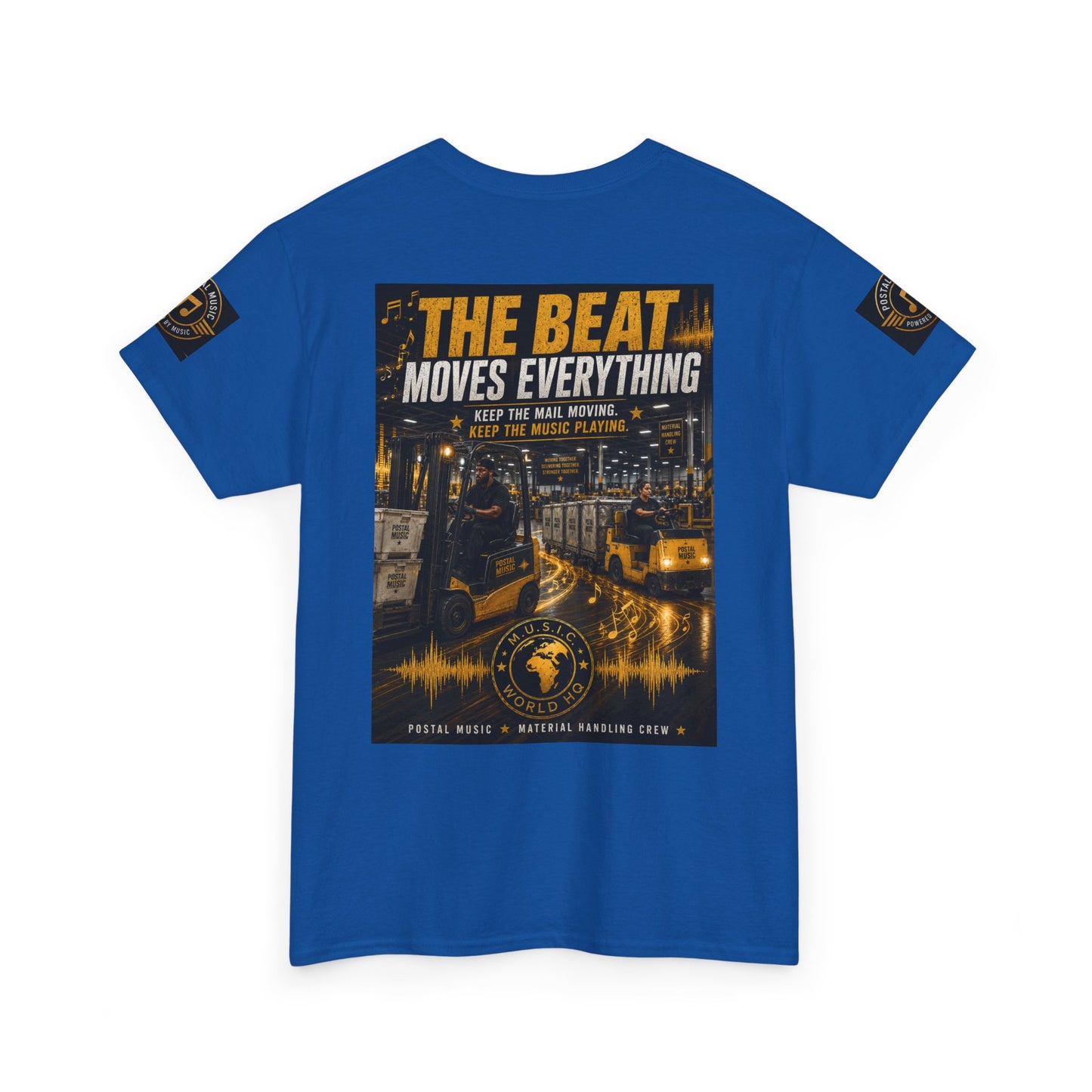 The Beat Moves Everything — Men's T-Shirt | Postal Music