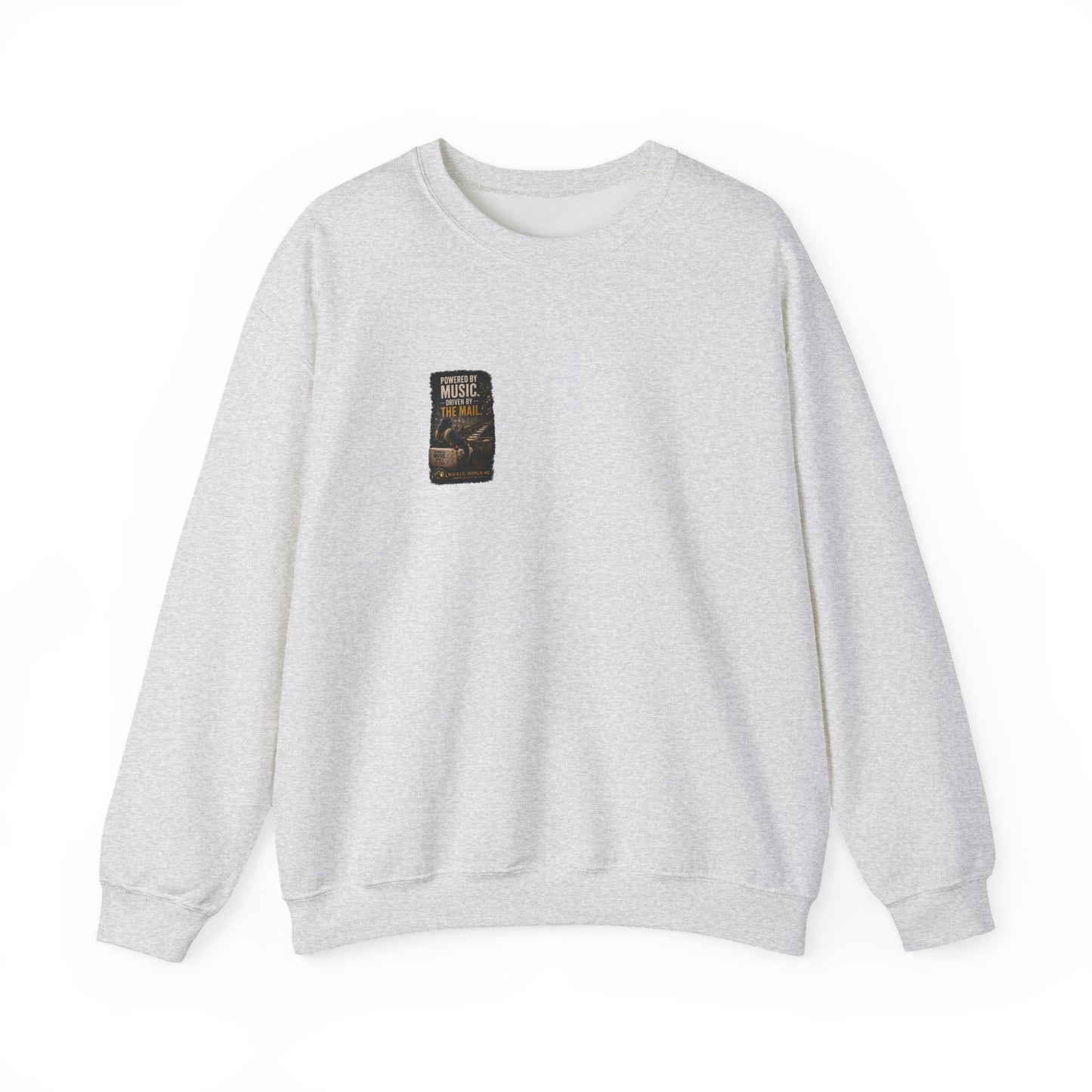 Postal Music - Powered by Music Crewneck Sweatshirt - Colorways A