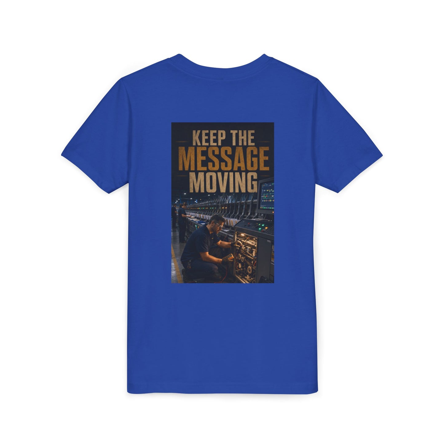 Postal Music — Keep the Message Moving — Youth T-Shirt