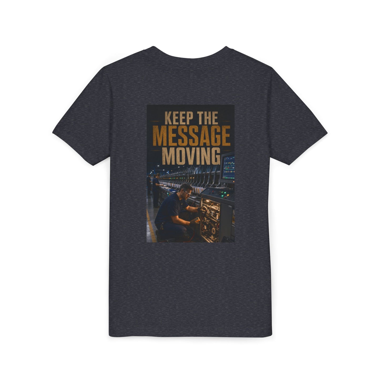 Postal Music — Keep the Message Moving — Youth T-Shirt