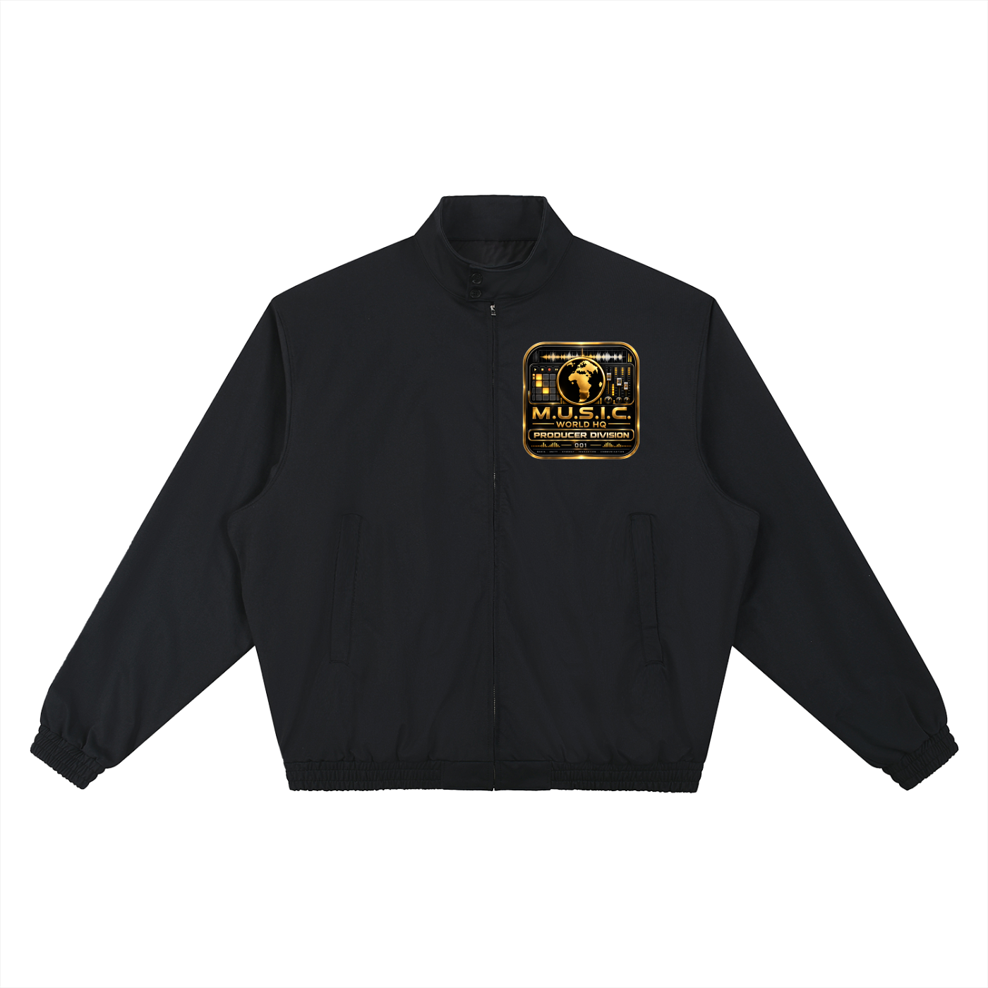 Stand Collar Bomber Jacket