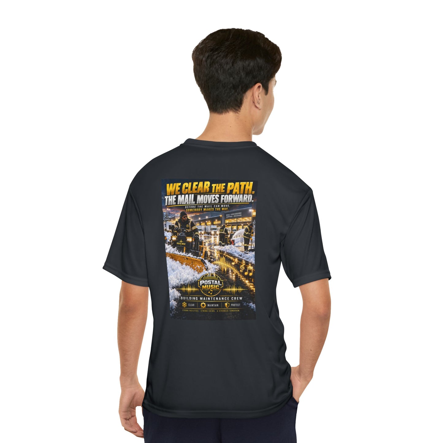 Postal Music - We Clear the Path - Men's Performance T-Shirt