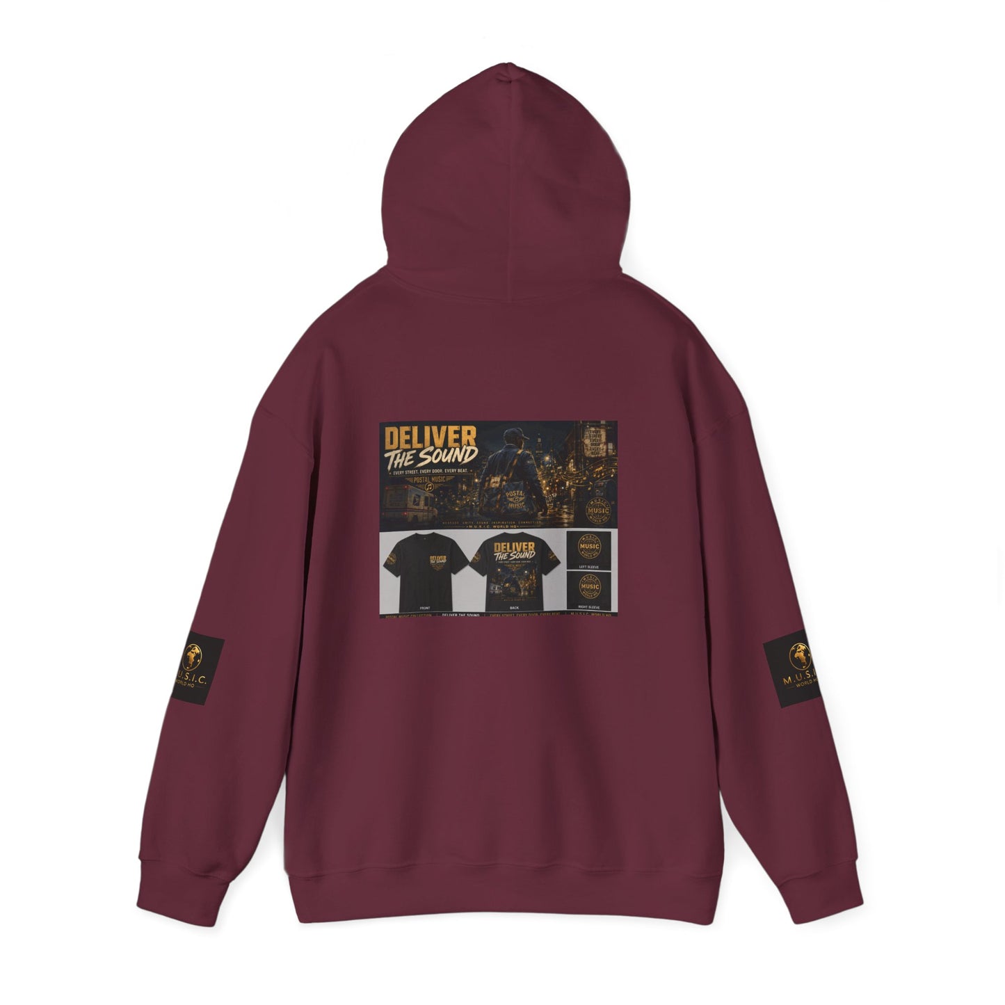 Postal Music — Deliver the Sound — Core Pullover Hoodie