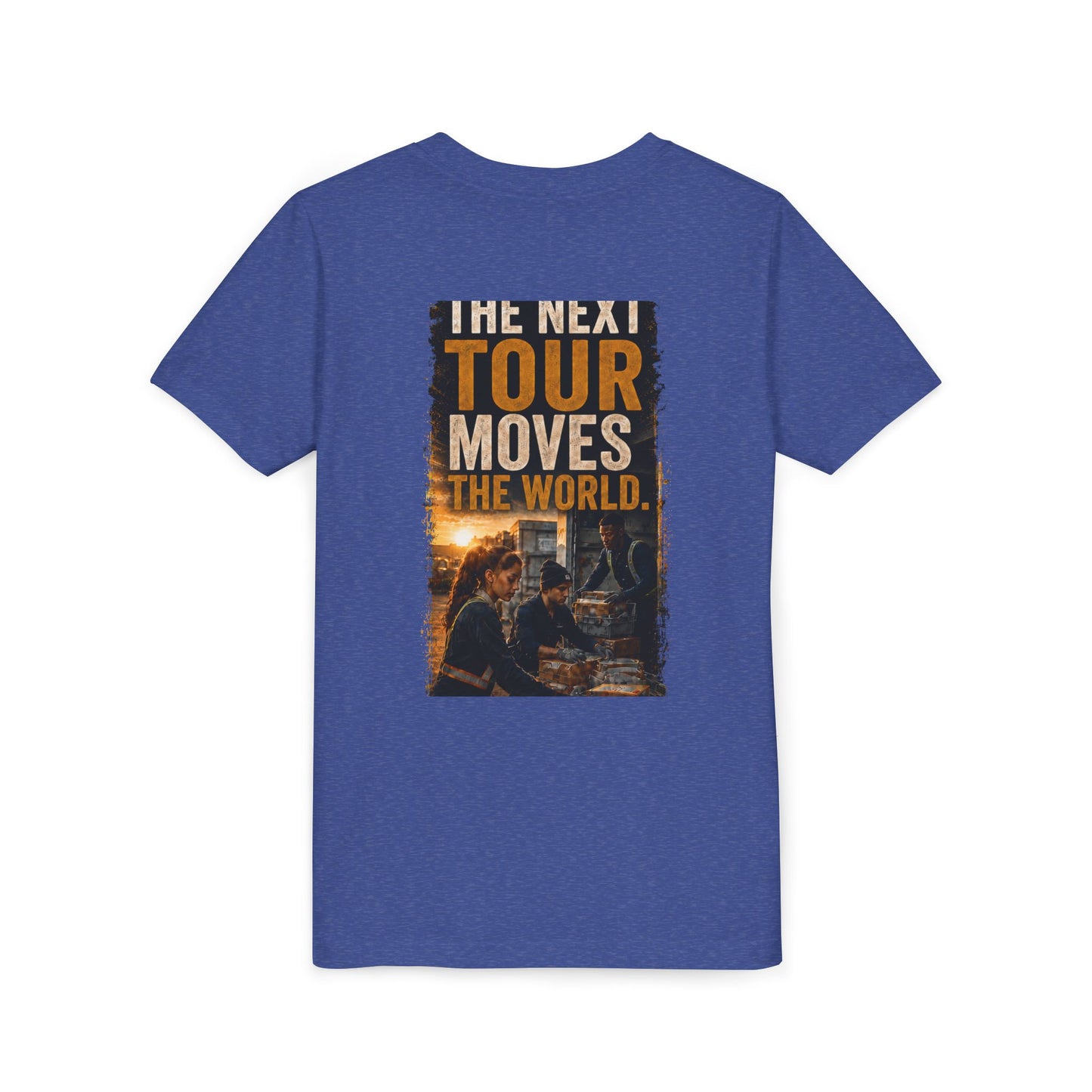Postal Music — The Next Tour Youth T-Shirt — Color Group 1 of 2