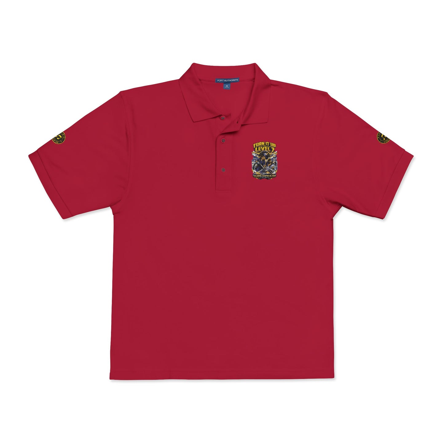 Postal Music - Turn It Up to Level 7 - Unisex Polo Shirt