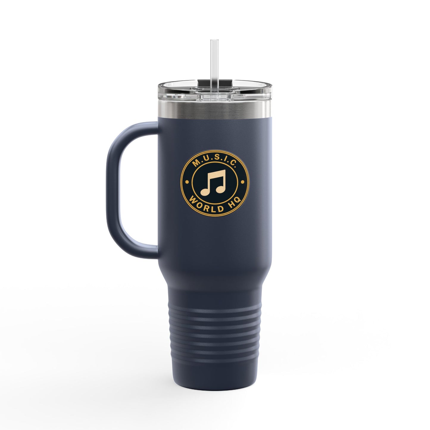 Postal Music - Level 7 Keeps the Rhythm Clean - Insulated Travel Tumbler 40oz