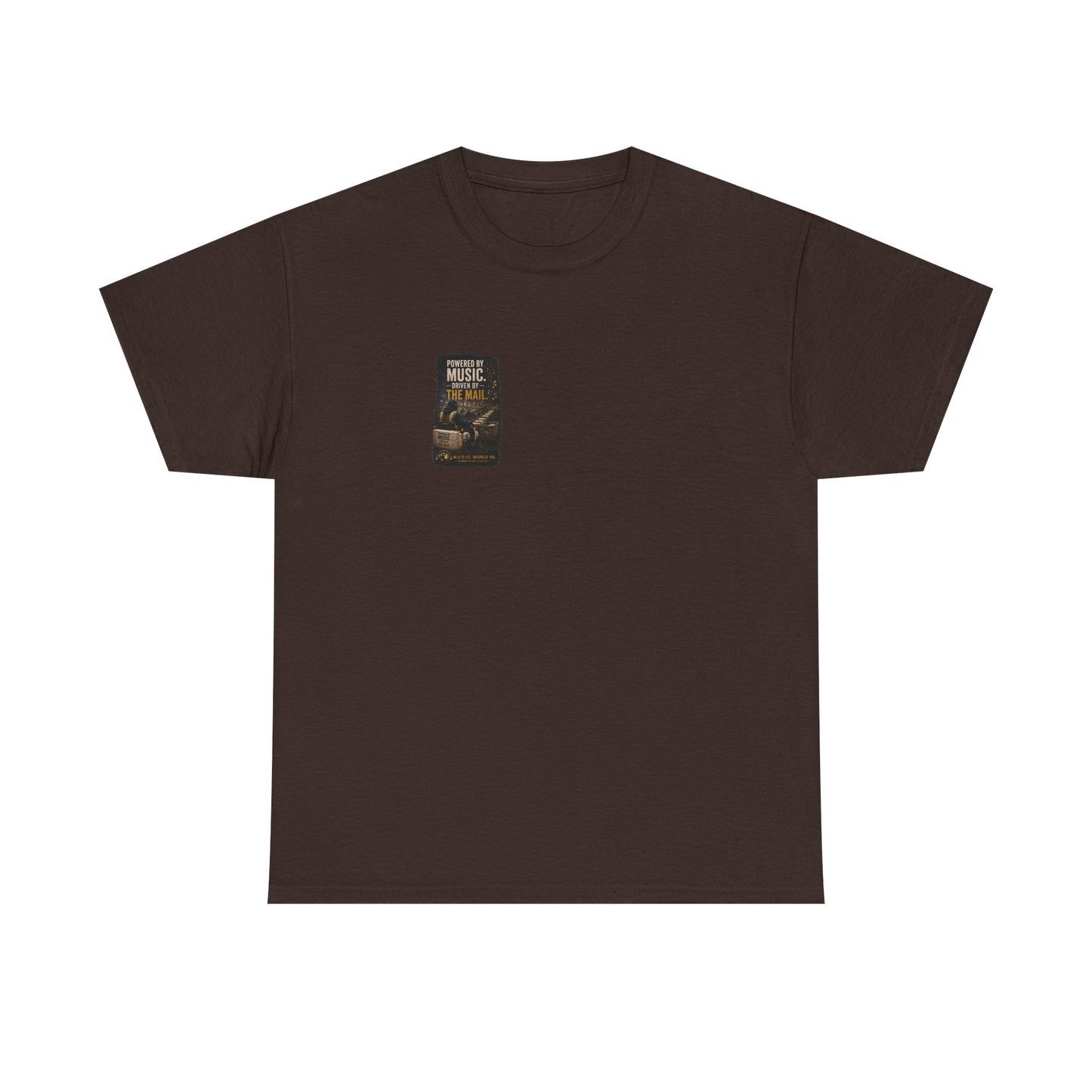 Postal Music - Powered by Music Premium T-Shirt - Colorways B