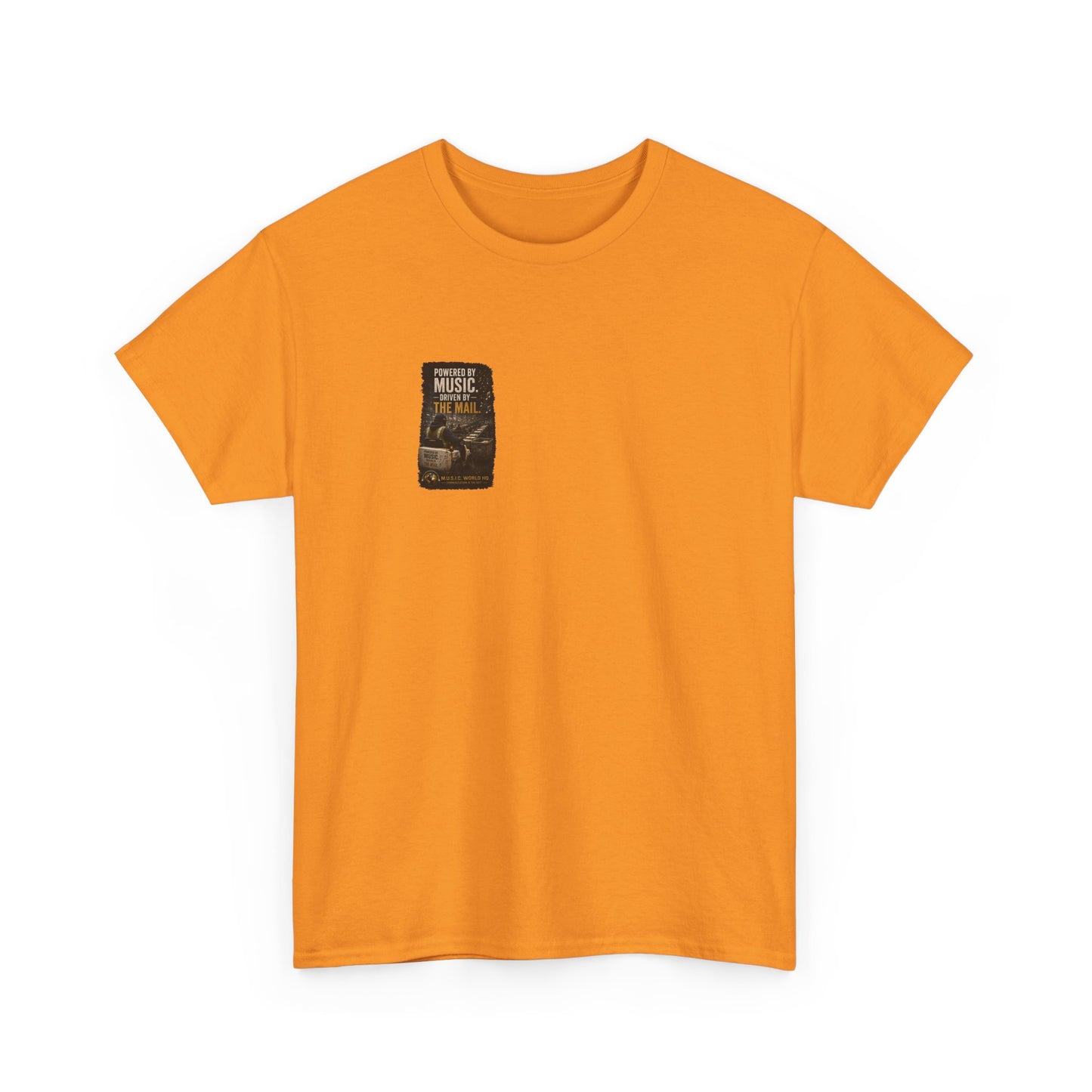 Postal Music - Powered by Music Premium T-Shirt - Colorways E