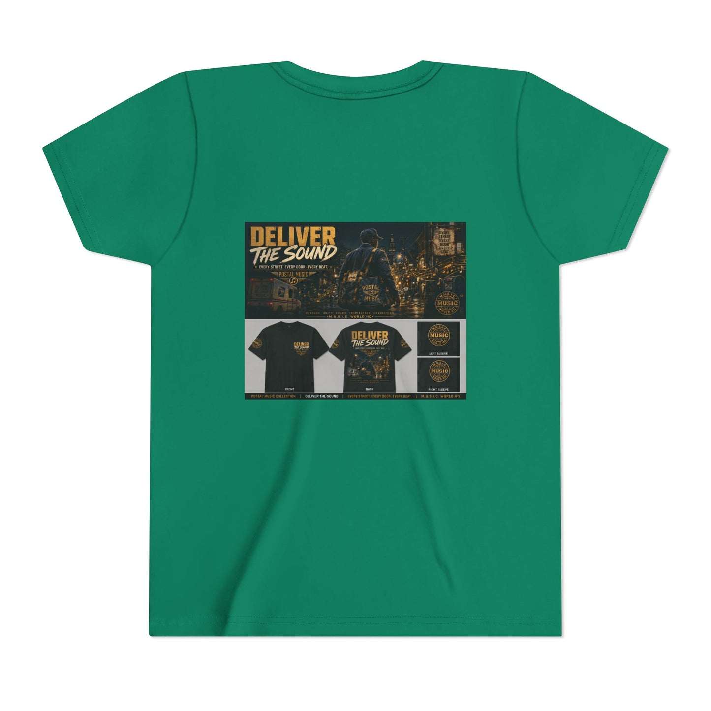 Postal Music — Deliver the Sound — Youth T-Shirt