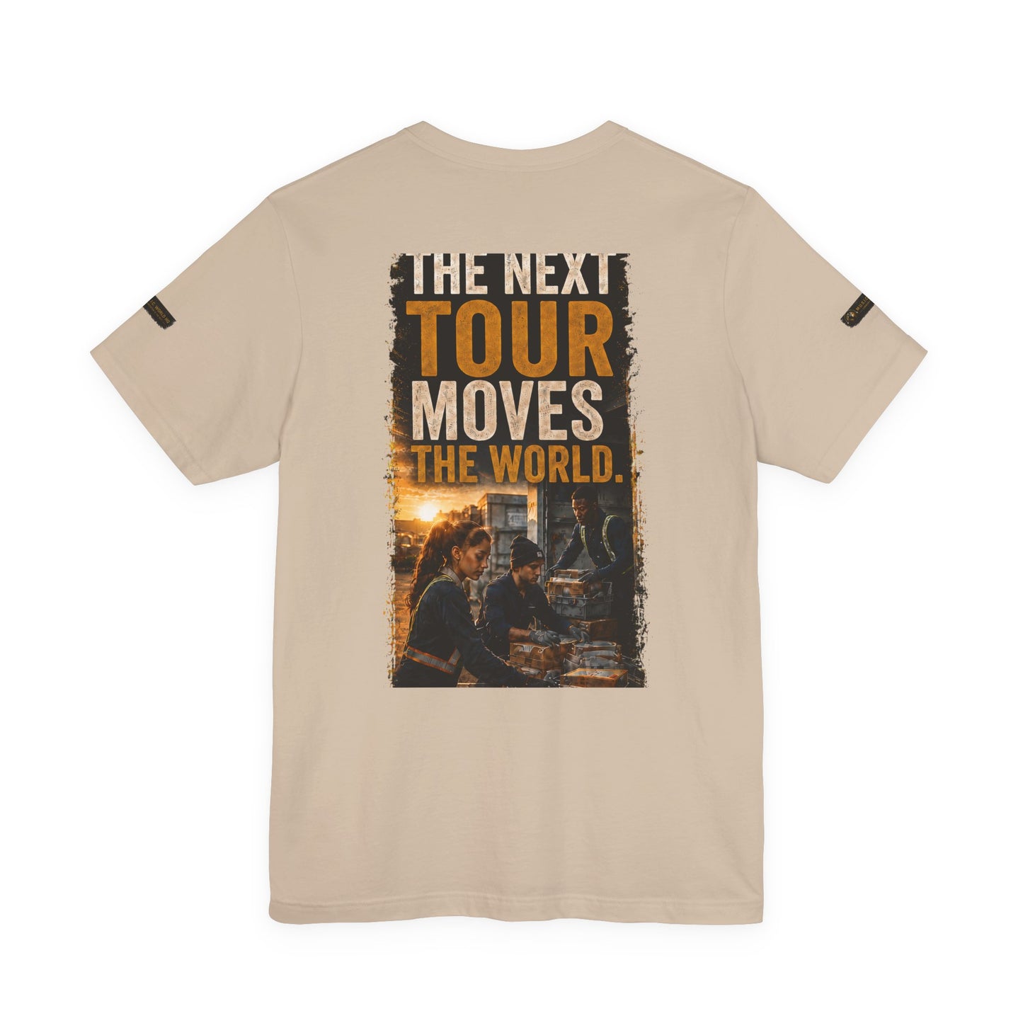 Postal Music — The Next Tour Premium Unisex T-Shirt — Color Group 10 of 11