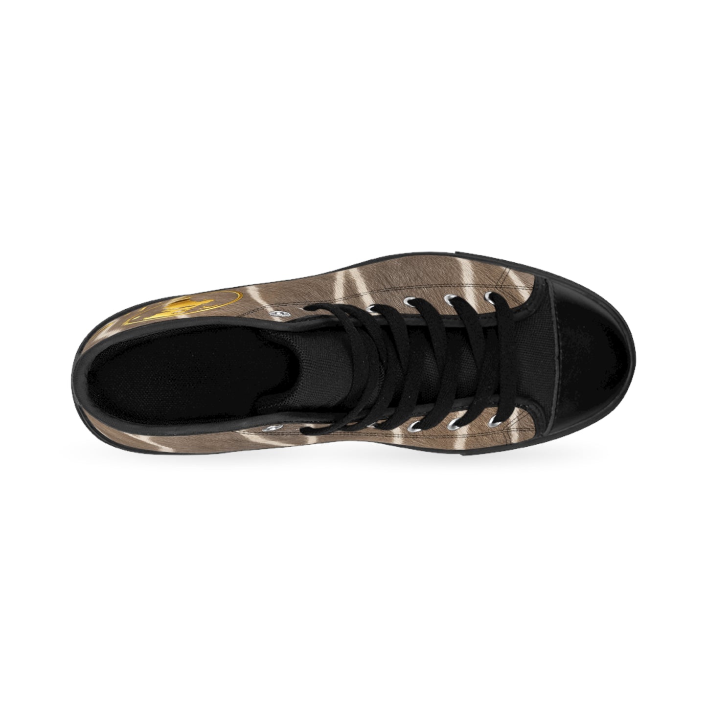 Wild by Design™ — Greater Kudu Print High-Top Sneakers | Safari Heritage