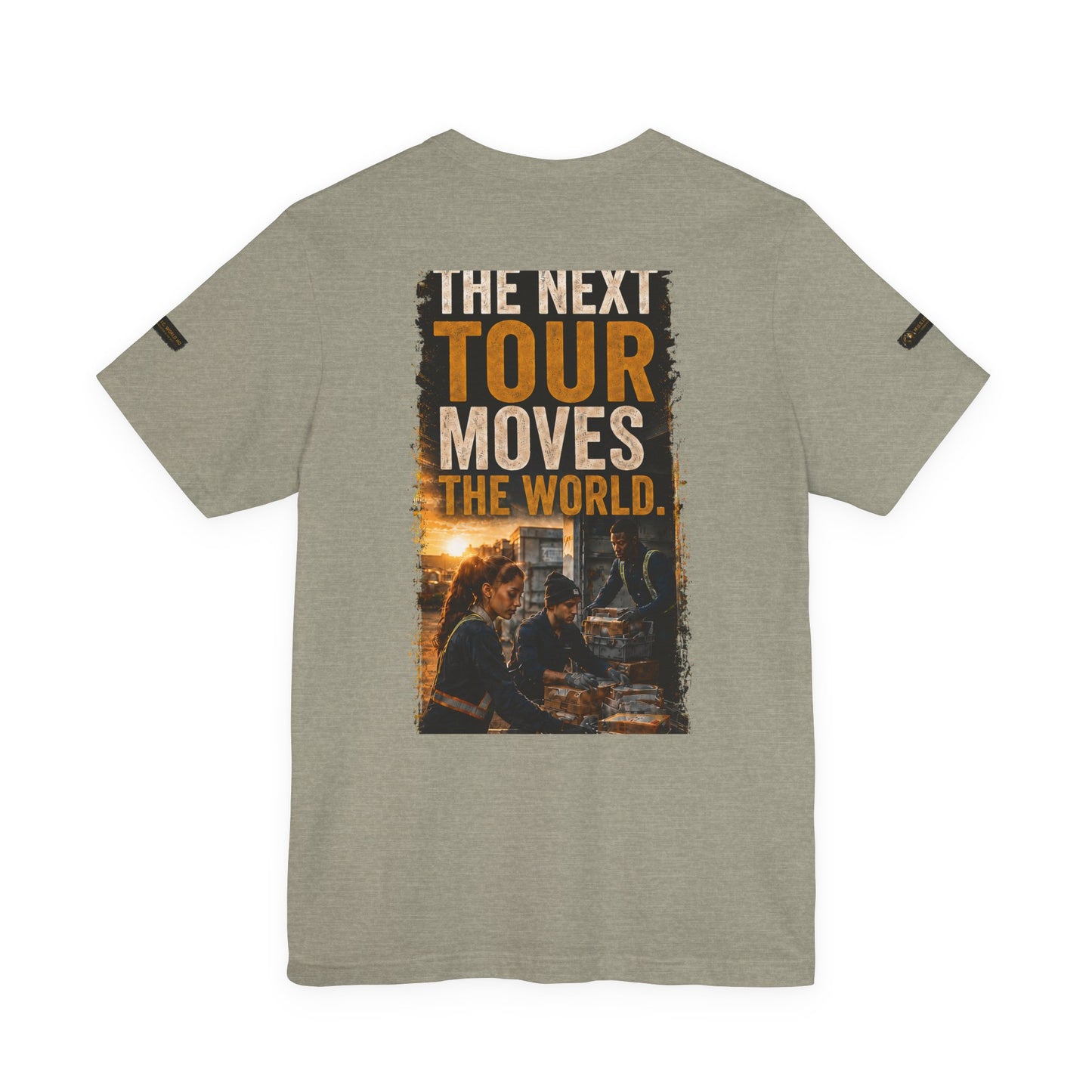 Postal Music — The Next Tour Premium Unisex T-Shirt — Color Group 7 of 11