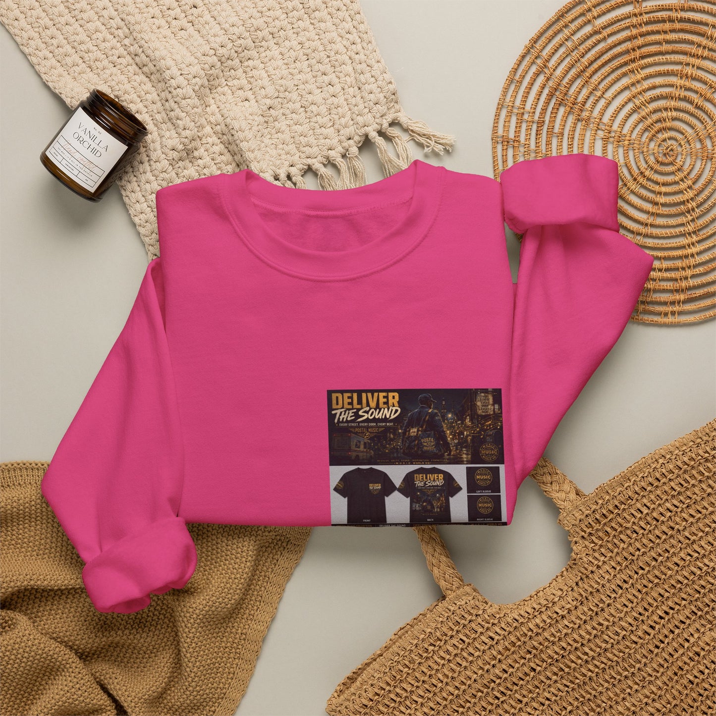 Postal Music — Deliver the Sound — Core Crewneck Sweatshirt