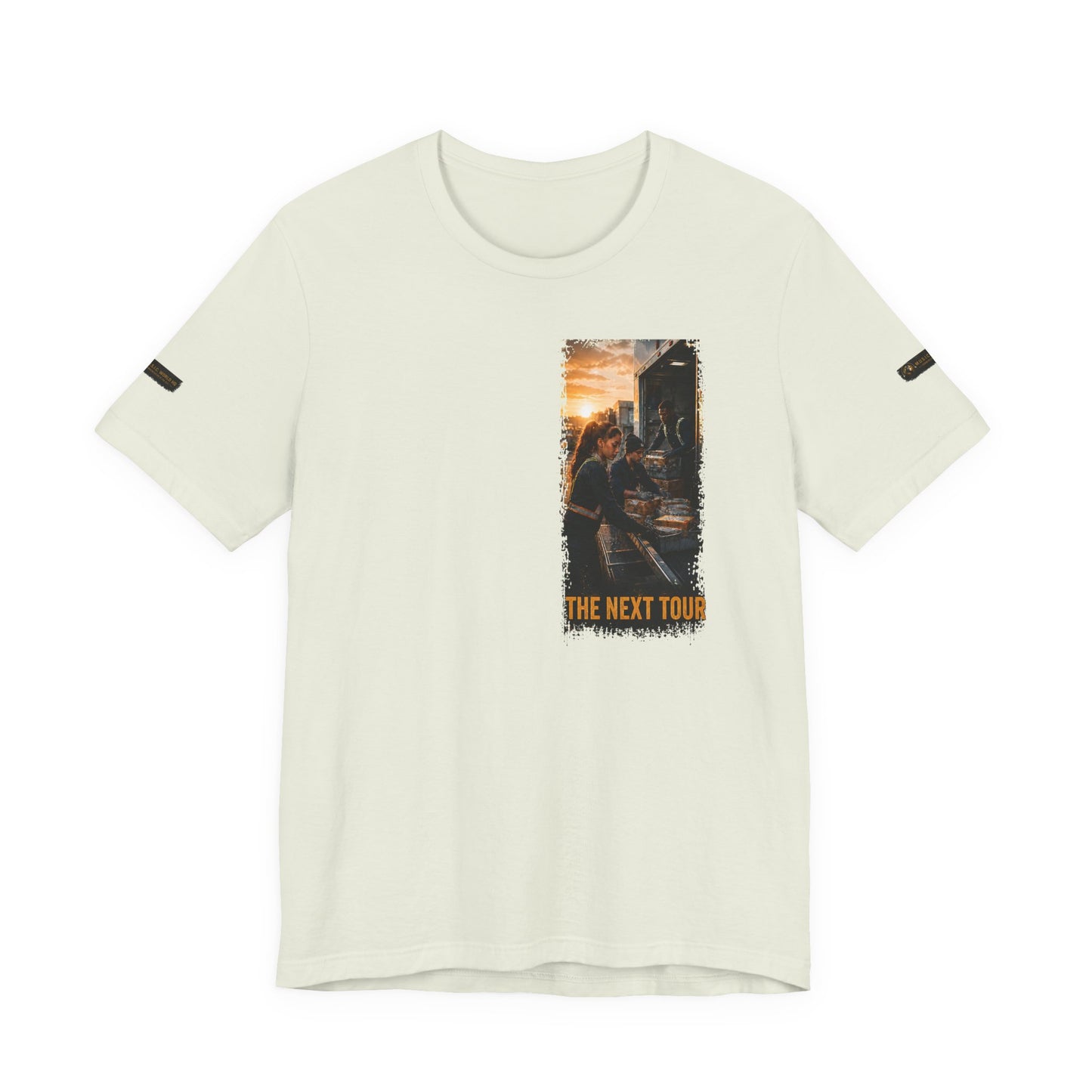 Postal Music — The Next Tour Premium Unisex T-Shirt — Color Group 2 of 11