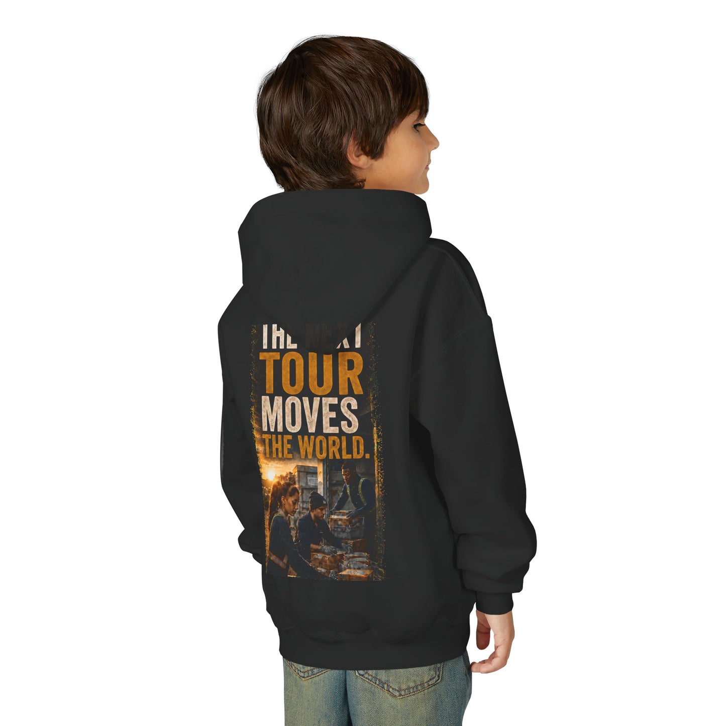 Postal Music — The Next Tour Youth Hoodie