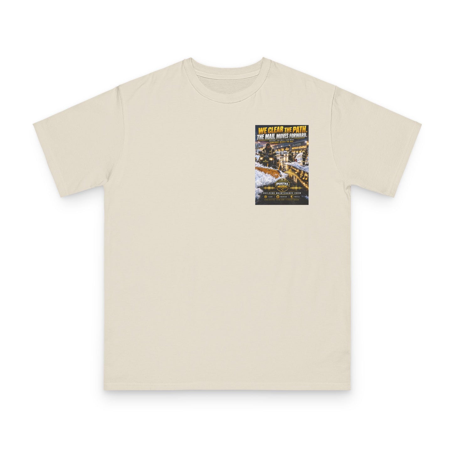 Postal Music - We Clear the Path - Men's Organic T-Shirt