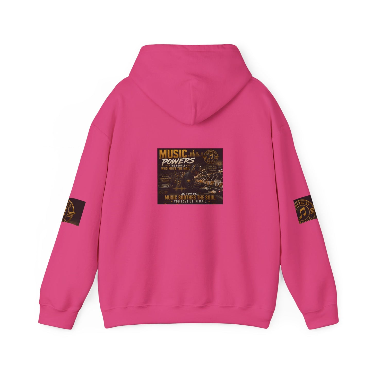 Postal Music — Music Powers the People — Core Pullover Hoodie