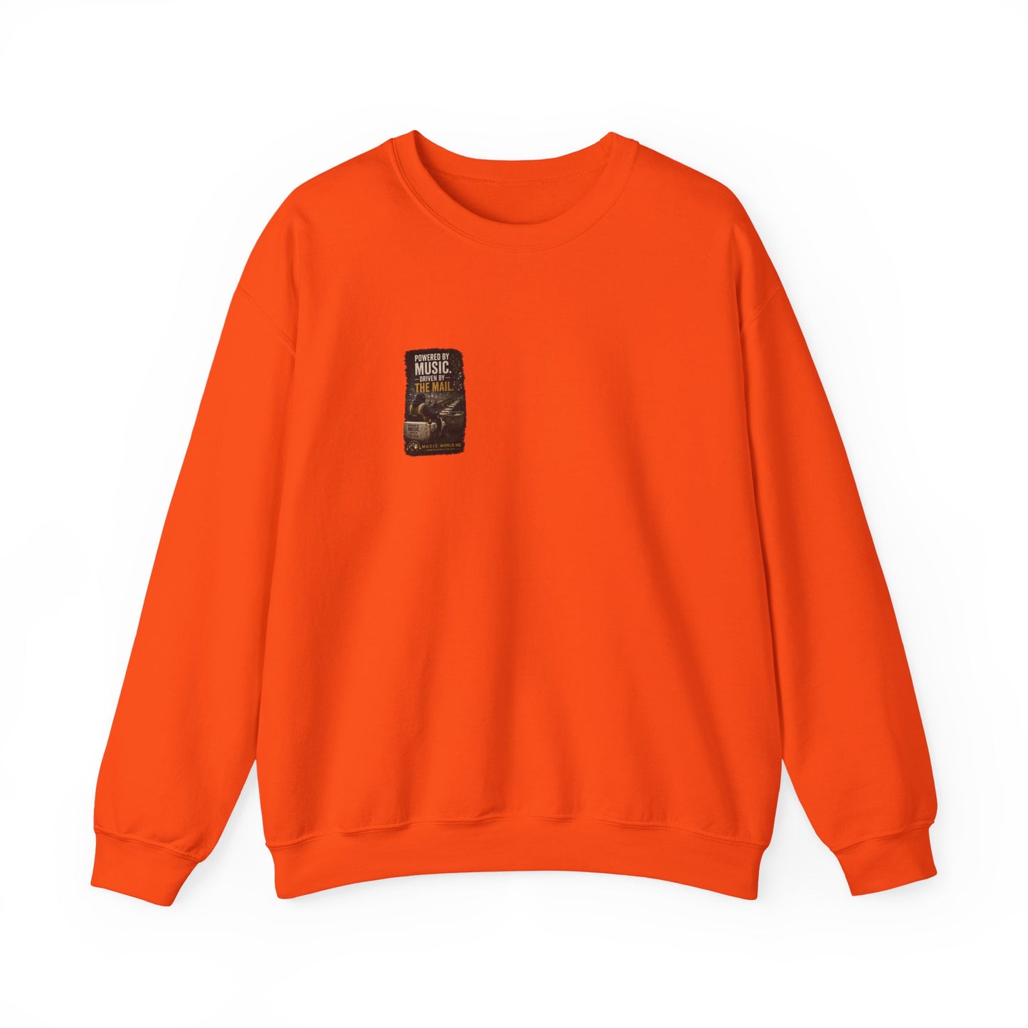 Postal Music - Powered by Music Crewneck Sweatshirt - Colorways B