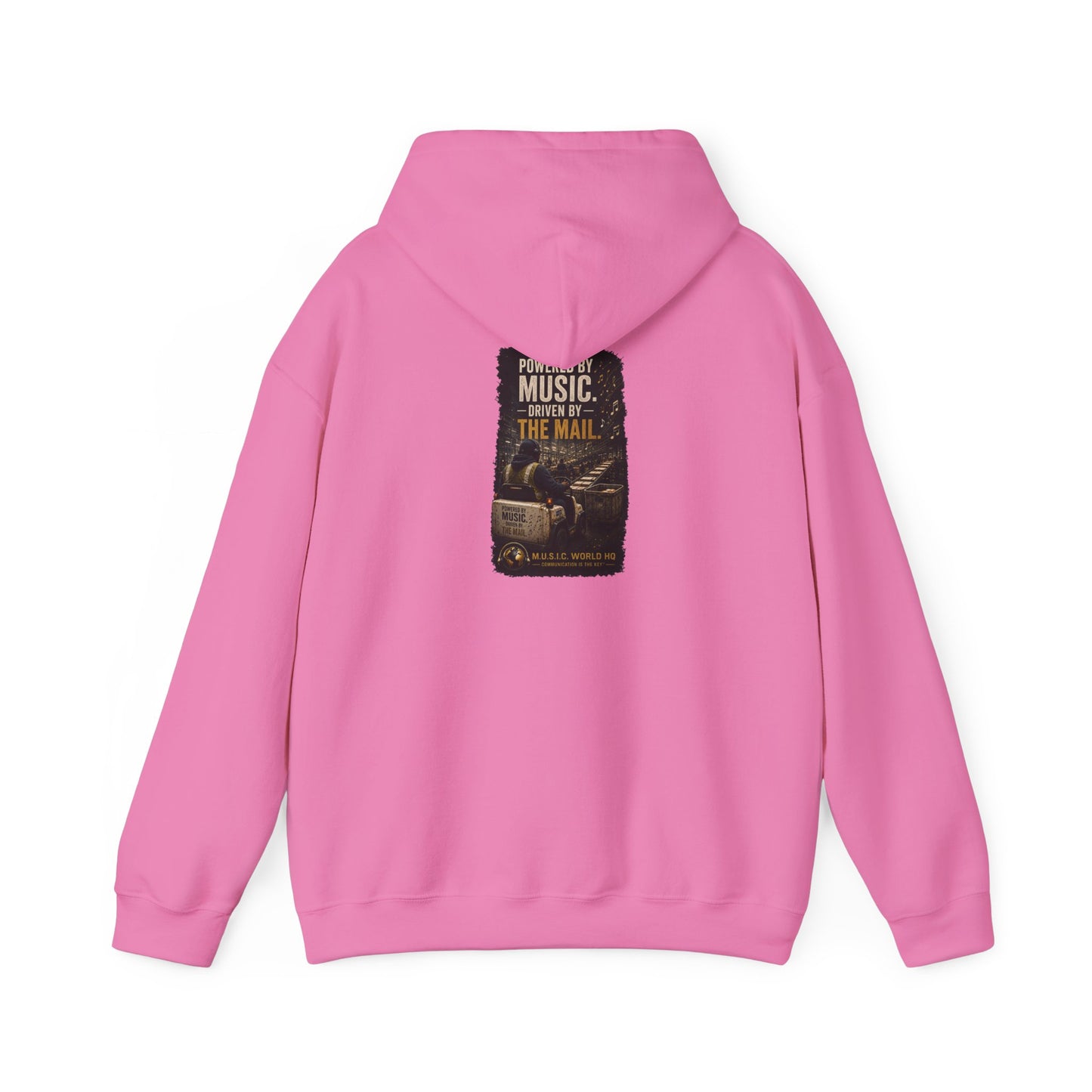 Postal Music - Powered by Music Hoodie - Colorways A2