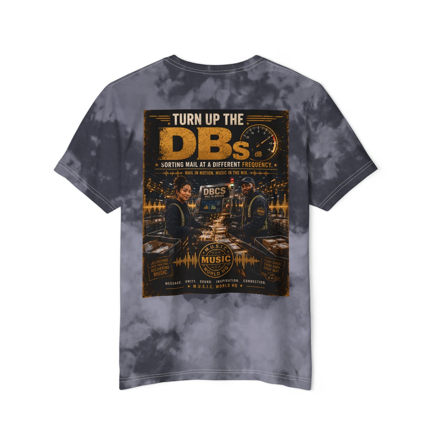 Turn Up the DBs — Men's Woven Overshirt