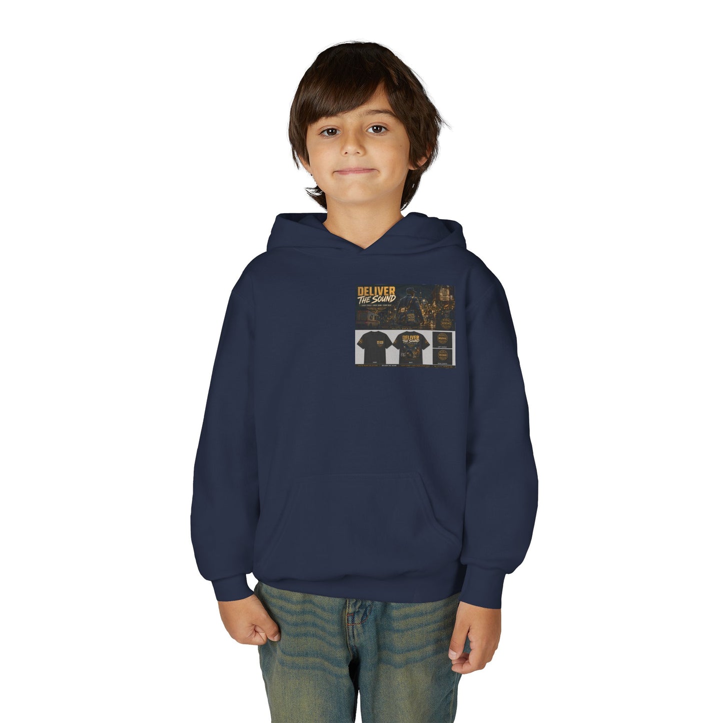 Postal Music — Deliver the Sound — Youth Hoodie