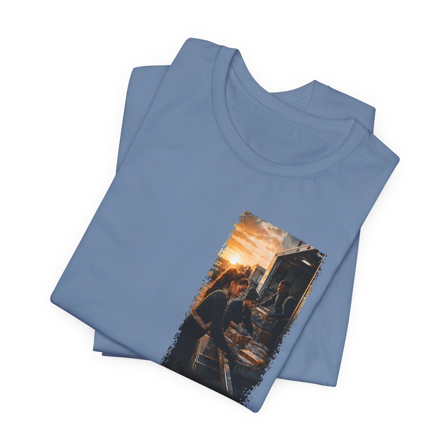 Postal Music — The Next Tour Premium Unisex T-Shirt — Color Group 10 of 11