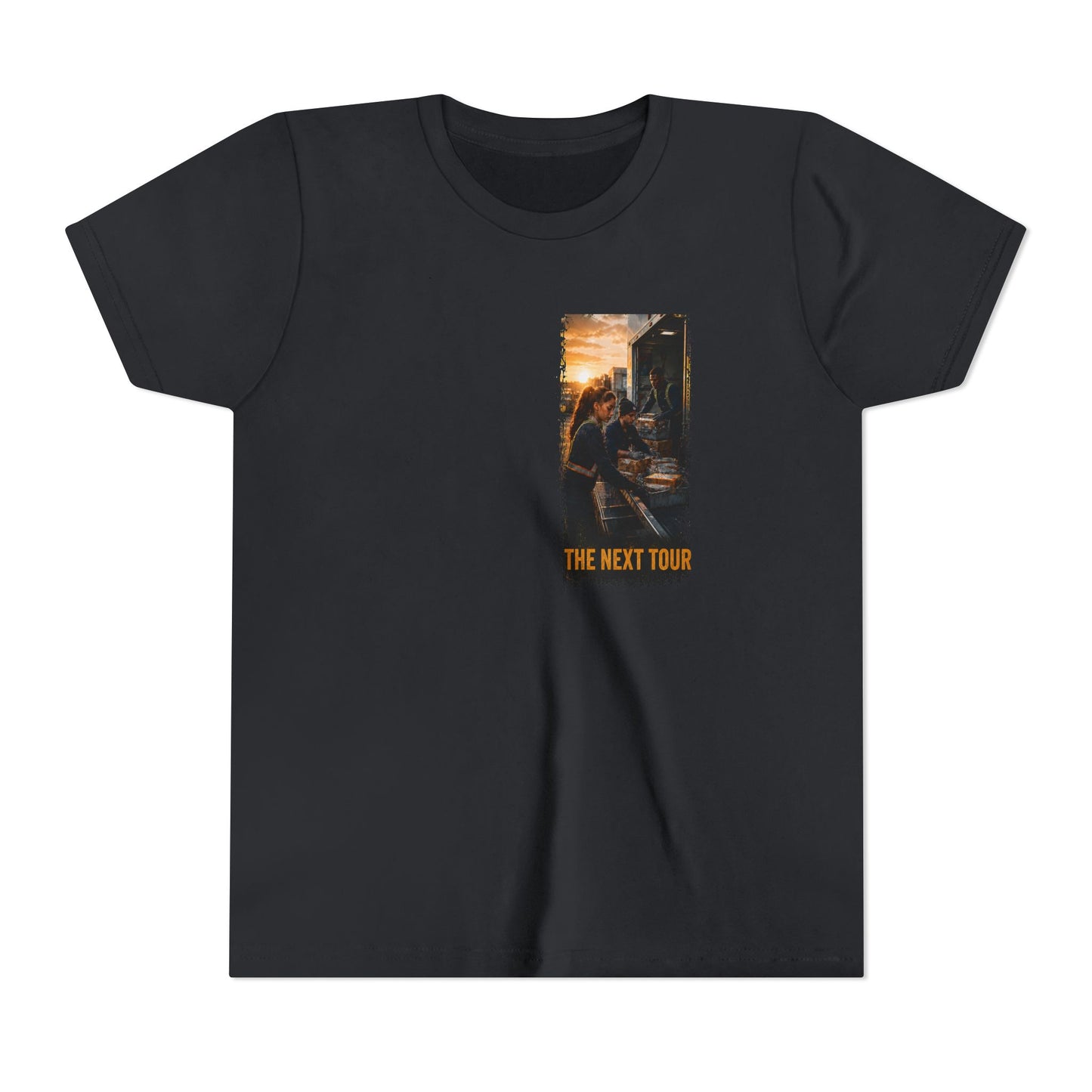 Postal Music — The Next Tour Youth T-Shirt — Color Group 2 of 2