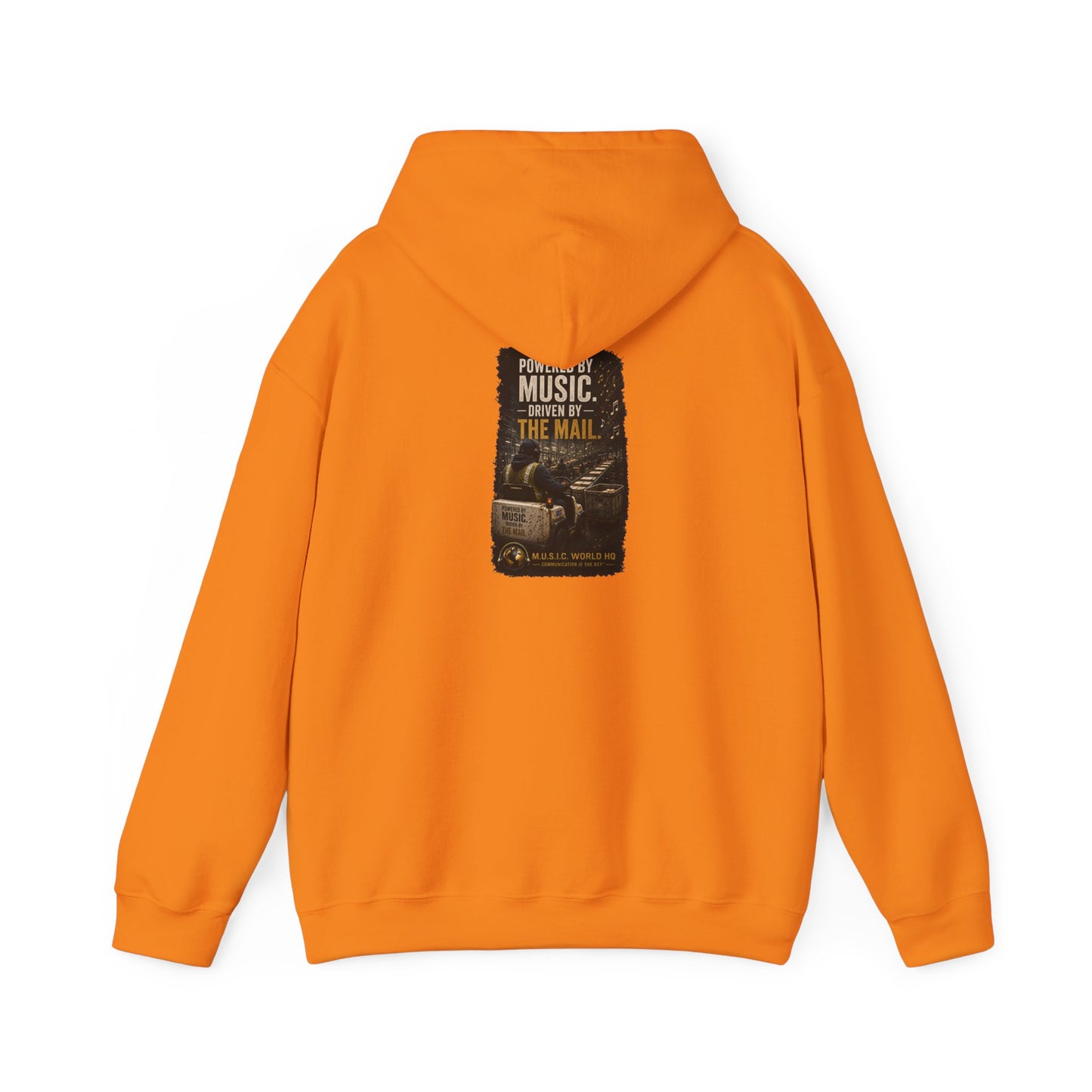 Postal Music - Powered by Music Hoodie - Colorways C