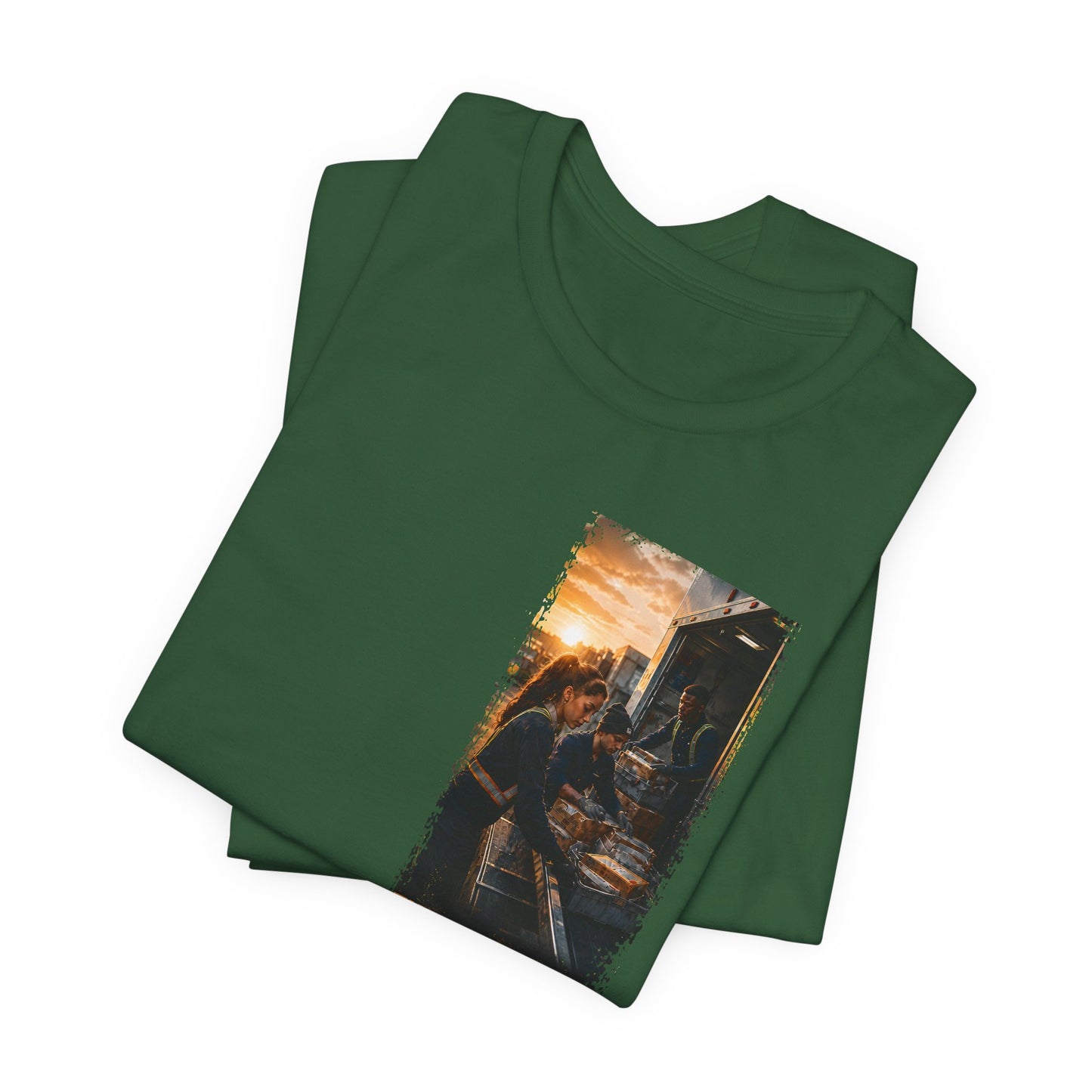 Postal Music — The Next Tour Premium Unisex T-Shirt — Color Group 3 of 11