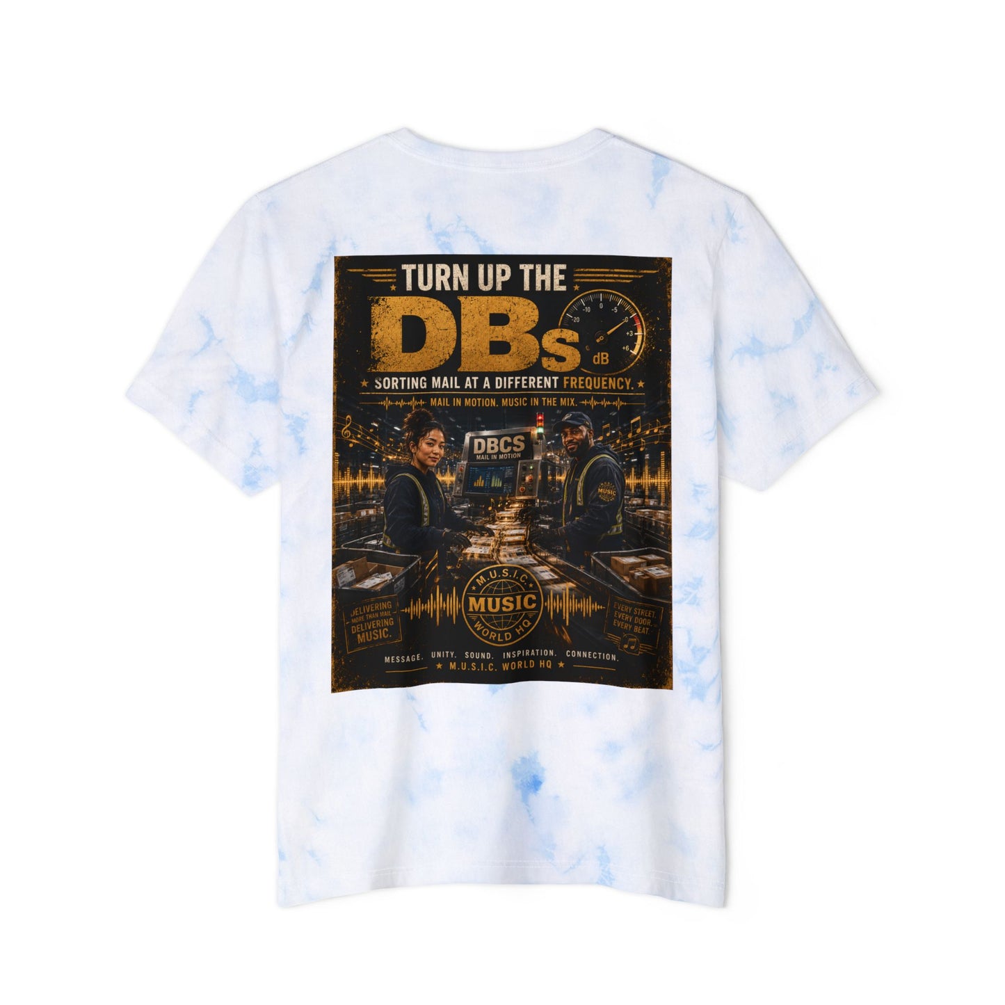 Turn Up the DBs — Men's Woven Overshirt