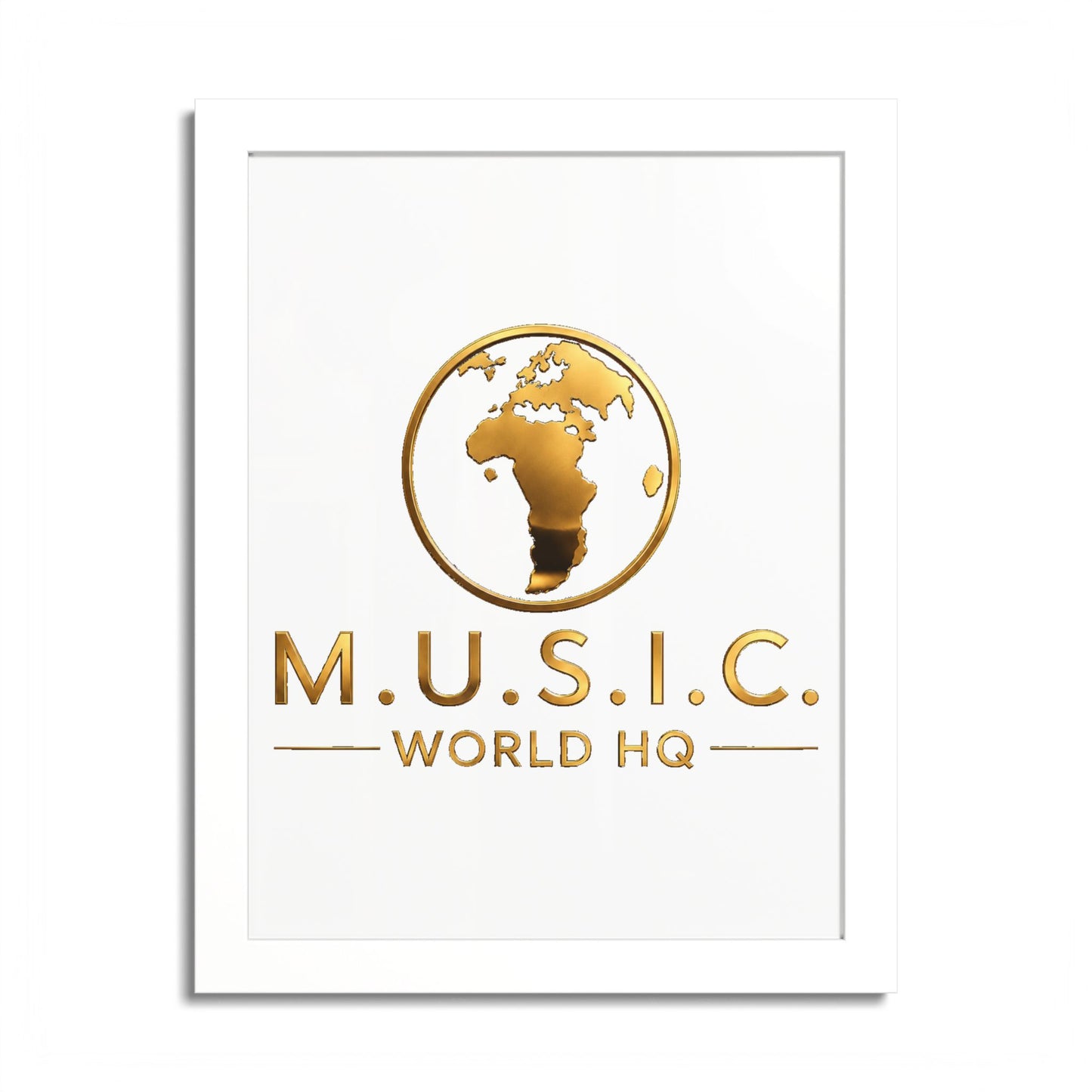 M.U.S.I.C. World HQ Essentials | Framed Art Poster