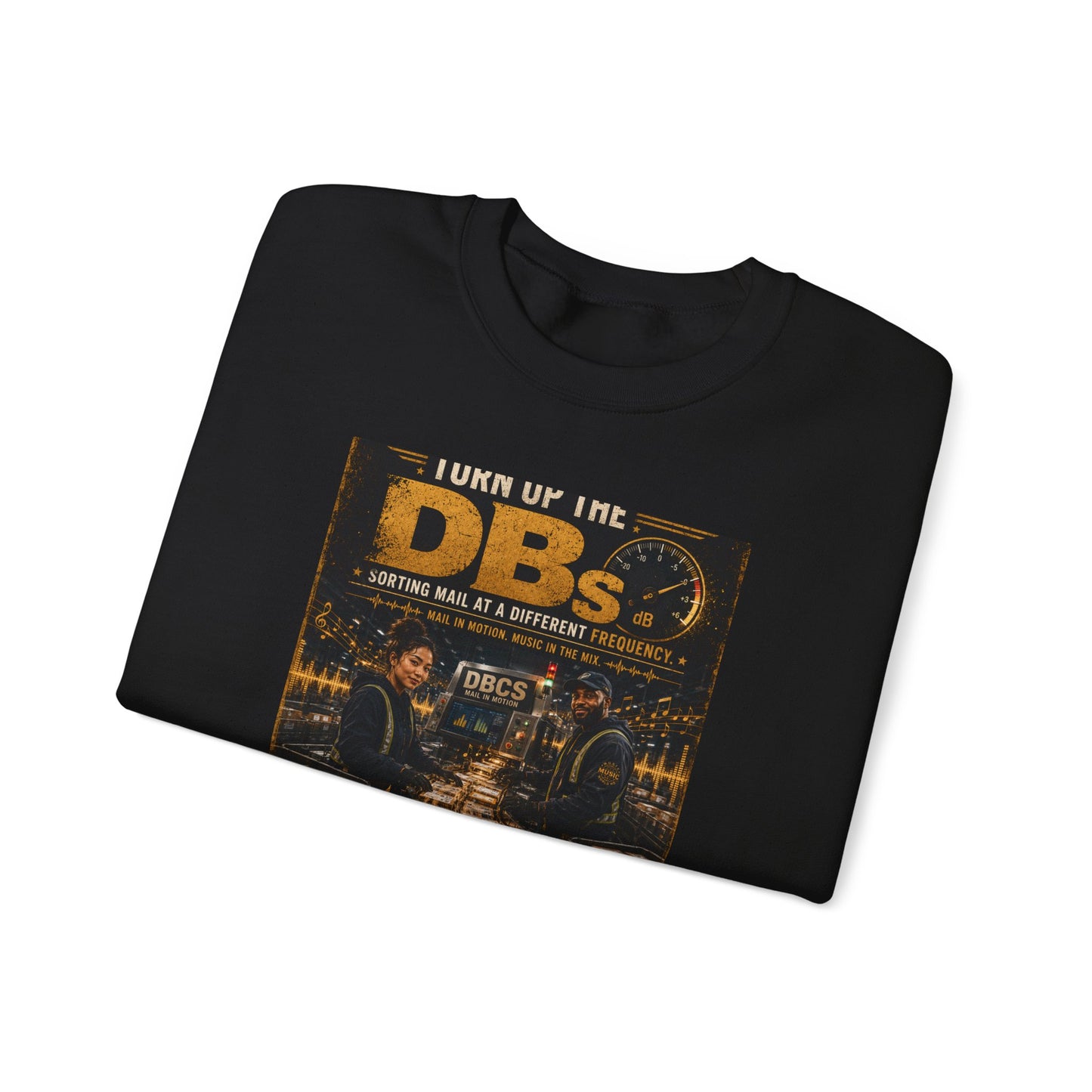 Turn Up the DBs — Men's Crewneck Sweatshirt (Jogger Set Top)