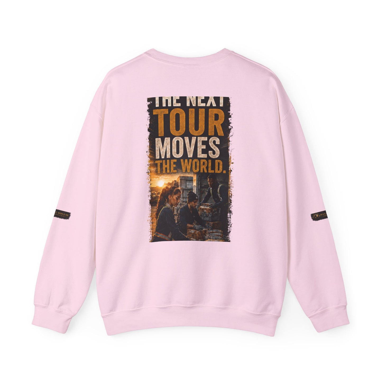 Postal Music — The Next Tour Core Crewneck Sweatshirt — Color Group 2 of 3