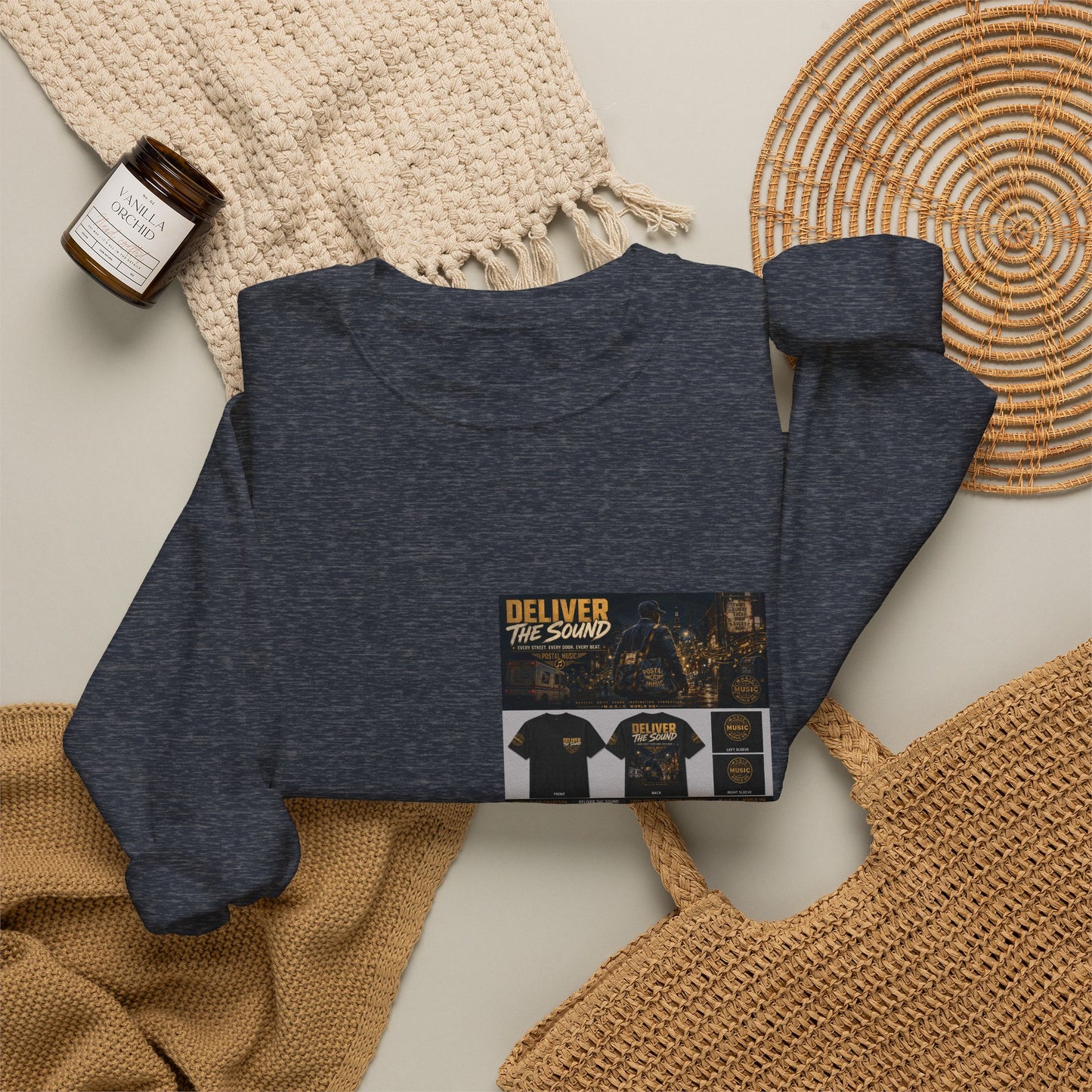 Postal Music — Deliver the Sound — Core Crewneck Sweatshirt