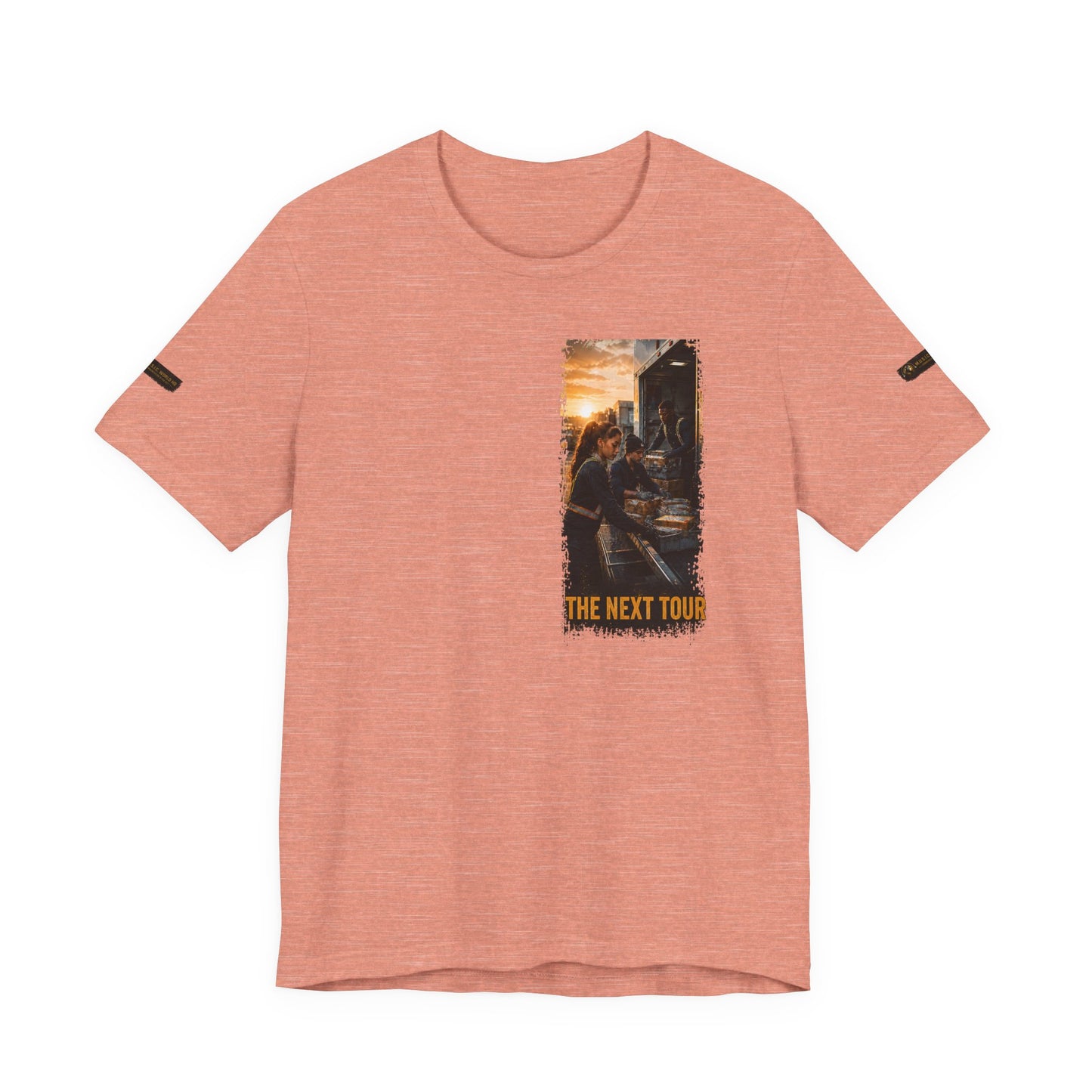 Postal Music — The Next Tour Premium Unisex T-Shirt — Color Group 6 of 11