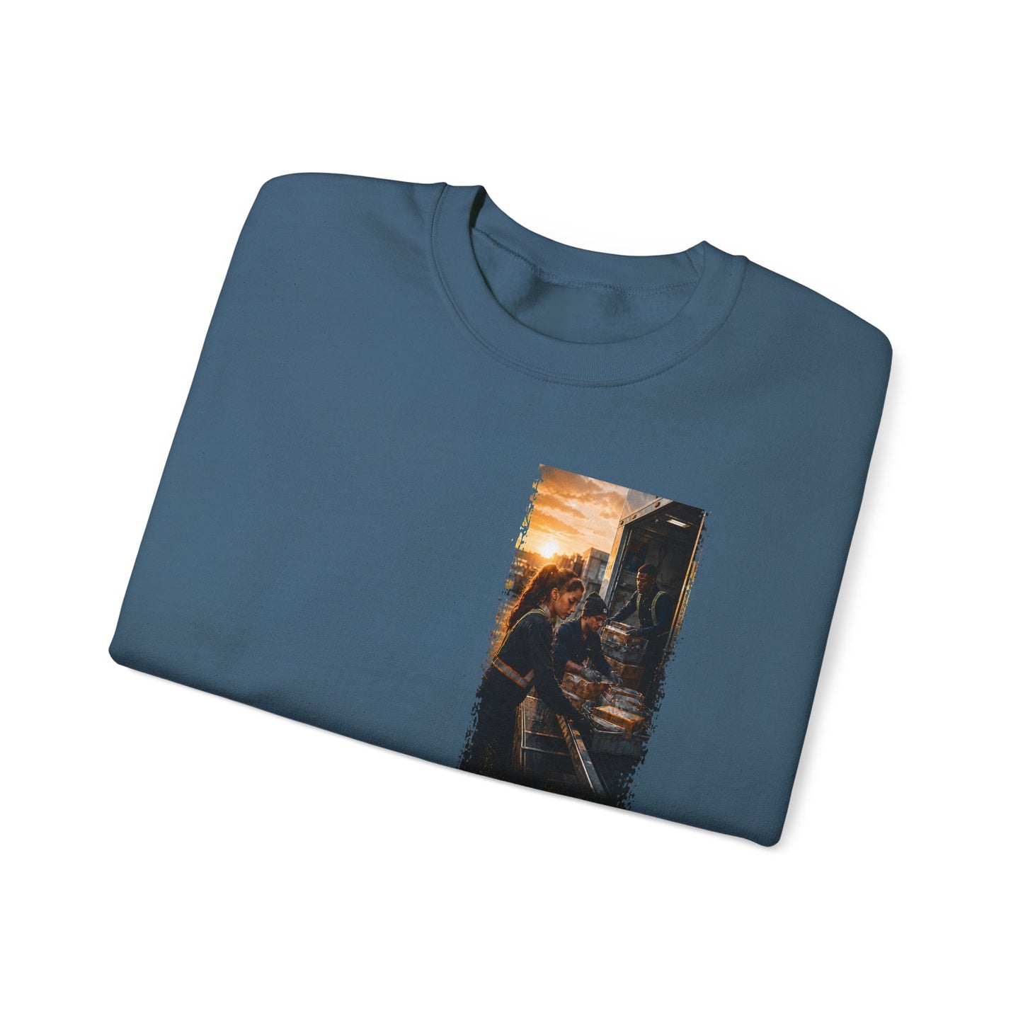 Postal Music — The Next Tour Core Crewneck Sweatshirt — Color Group 2 of 3