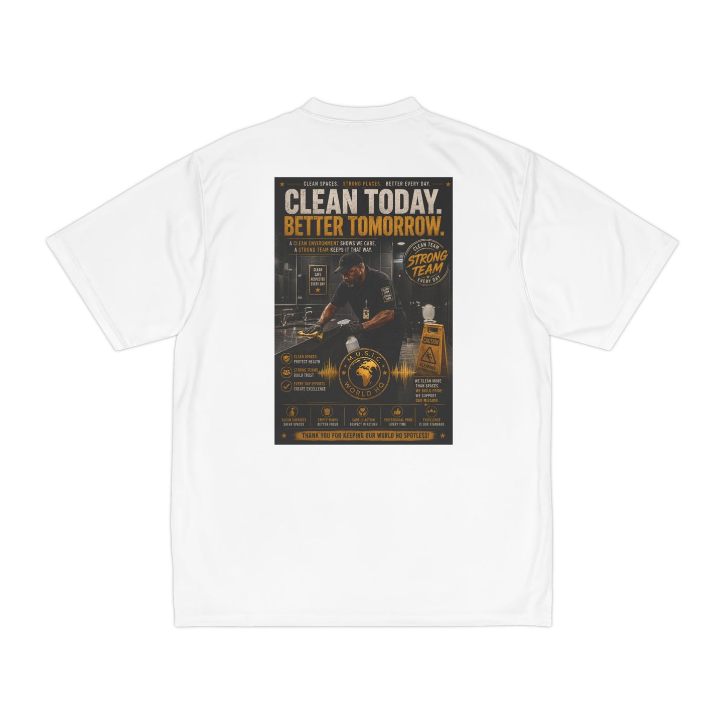 Clean Today. Better Tomorrow. — Performance T-Shirt Dri-Fit