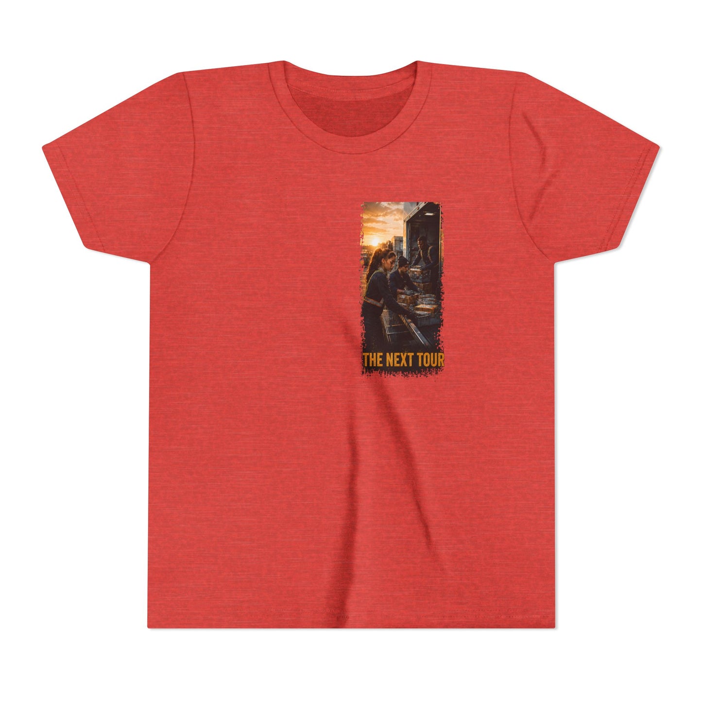 Postal Music — The Next Tour Youth T-Shirt — Color Group 1 of 2