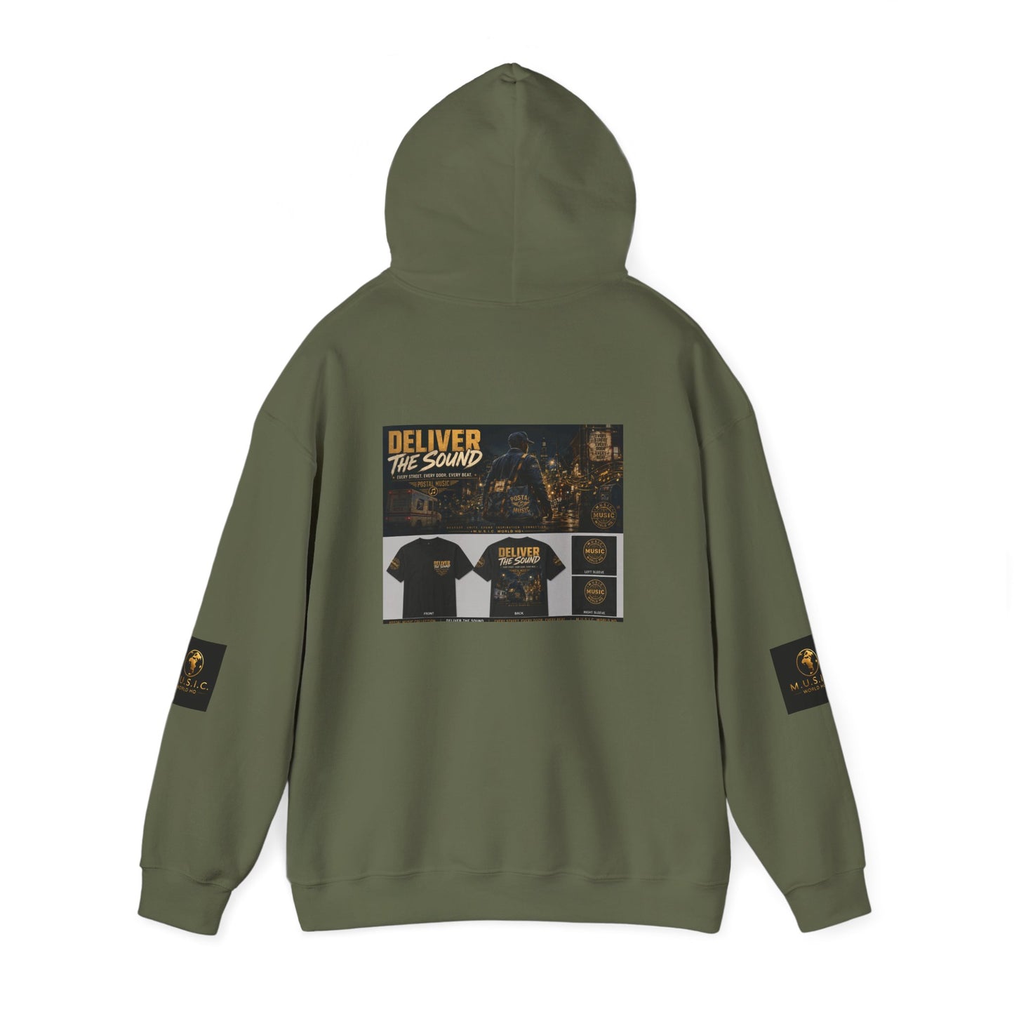 Postal Music — Deliver the Sound — Core Pullover Hoodie