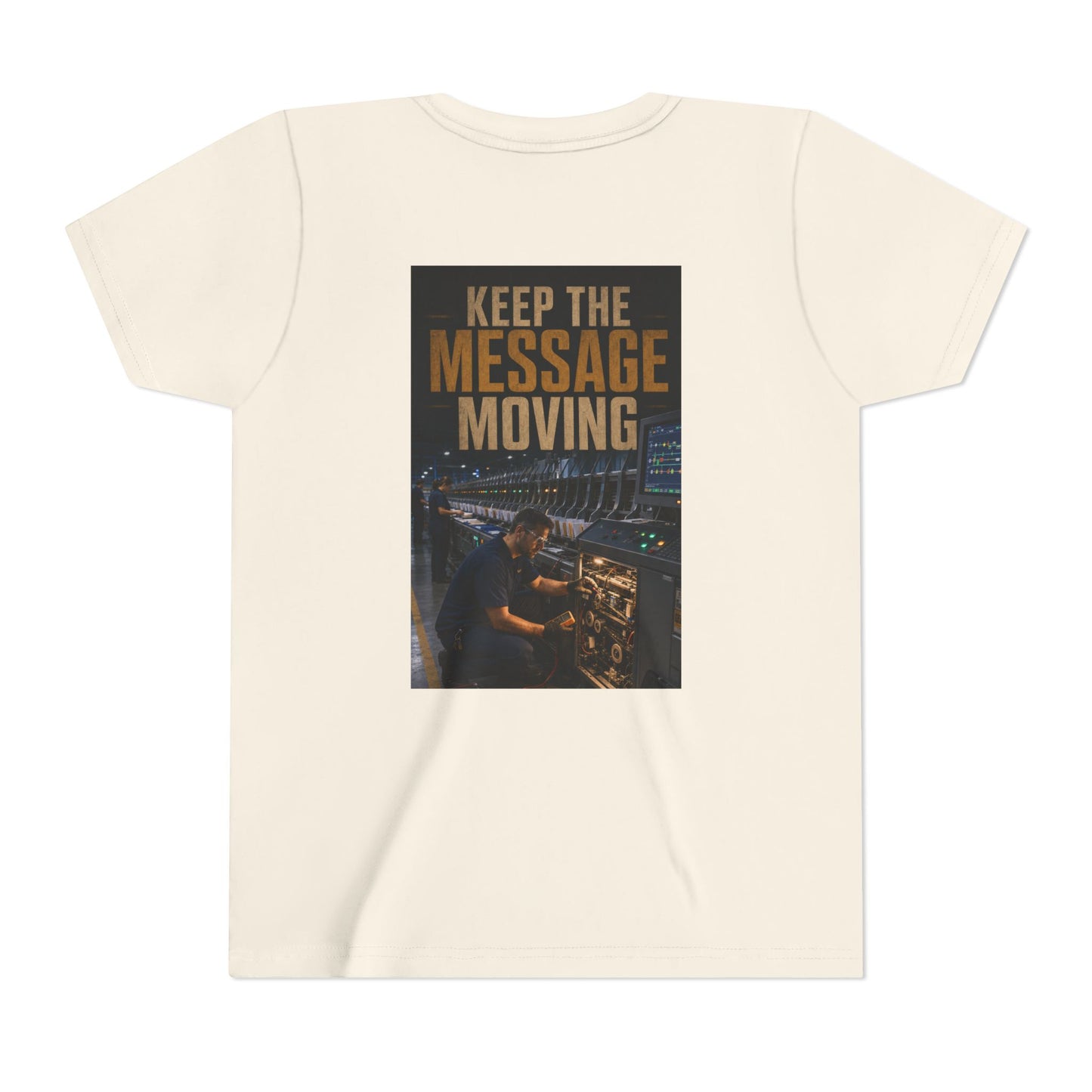Postal Music — Keep the Message Moving — Youth T-Shirt