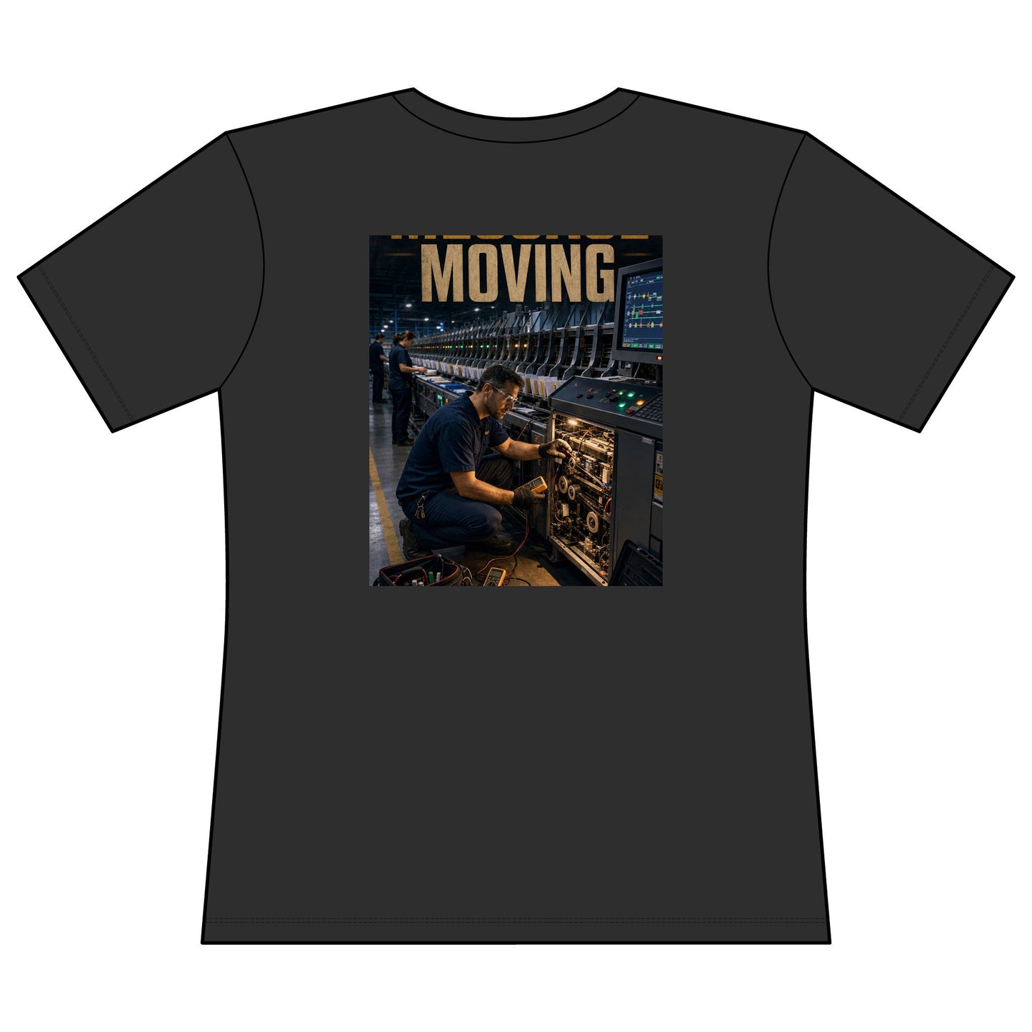 Postal Music — Keep the Message Moving — Women's Relaxed T-Shirt