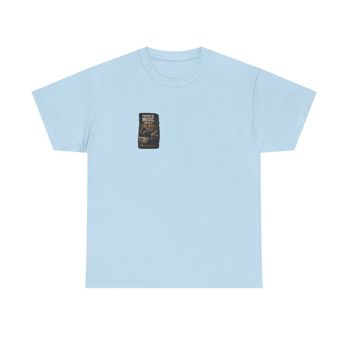 Postal Music - Powered by Music Premium T-Shirt - Colorways C