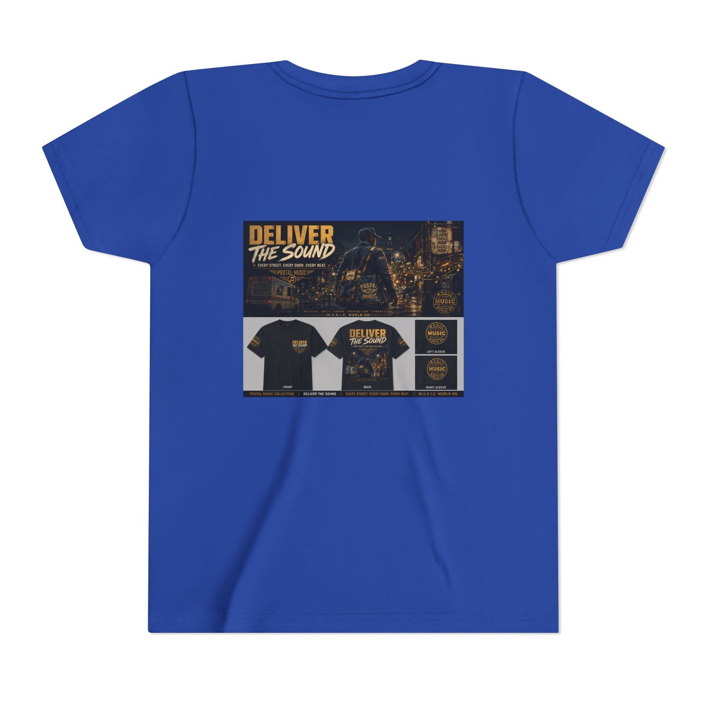 Postal Music — Deliver the Sound — Youth T-Shirt