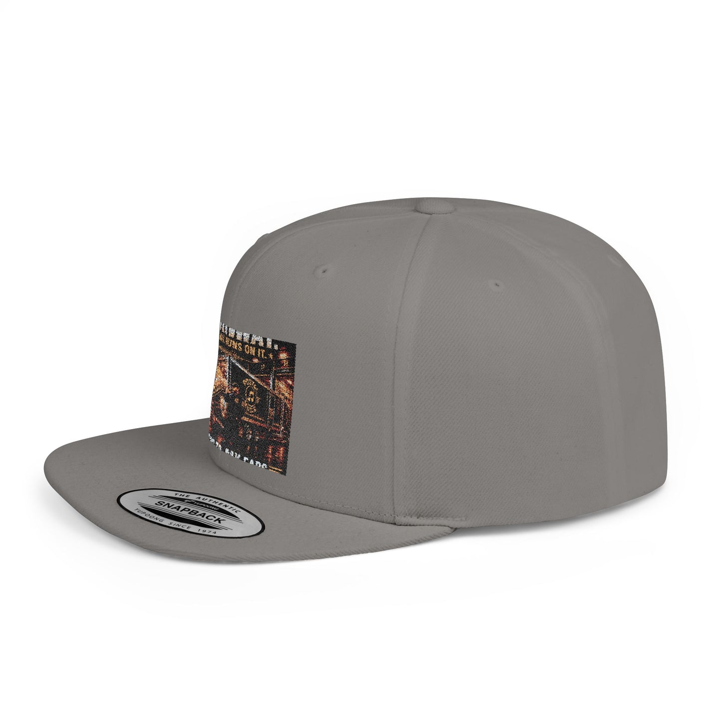 Postal Music — Music Is the Highway — Flat-Bill Snapback