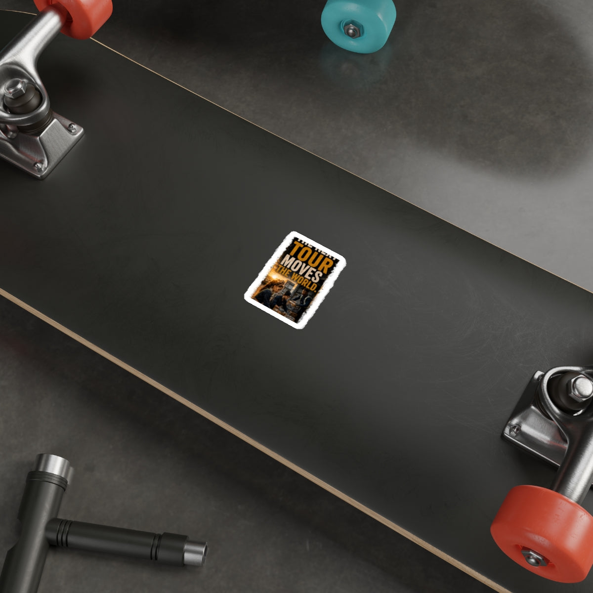 Postal Music — The Next Tour Die-Cut Sticker