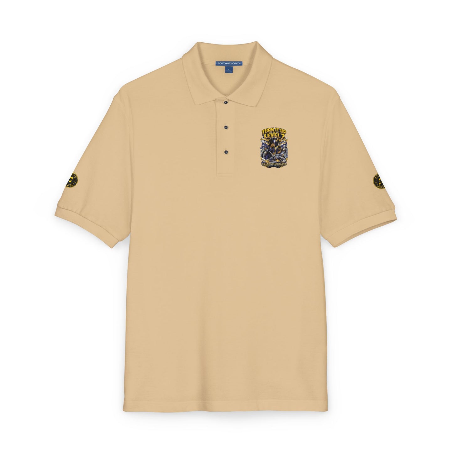 Postal Music - Turn It Up to Level 7 - Unisex Polo Shirt