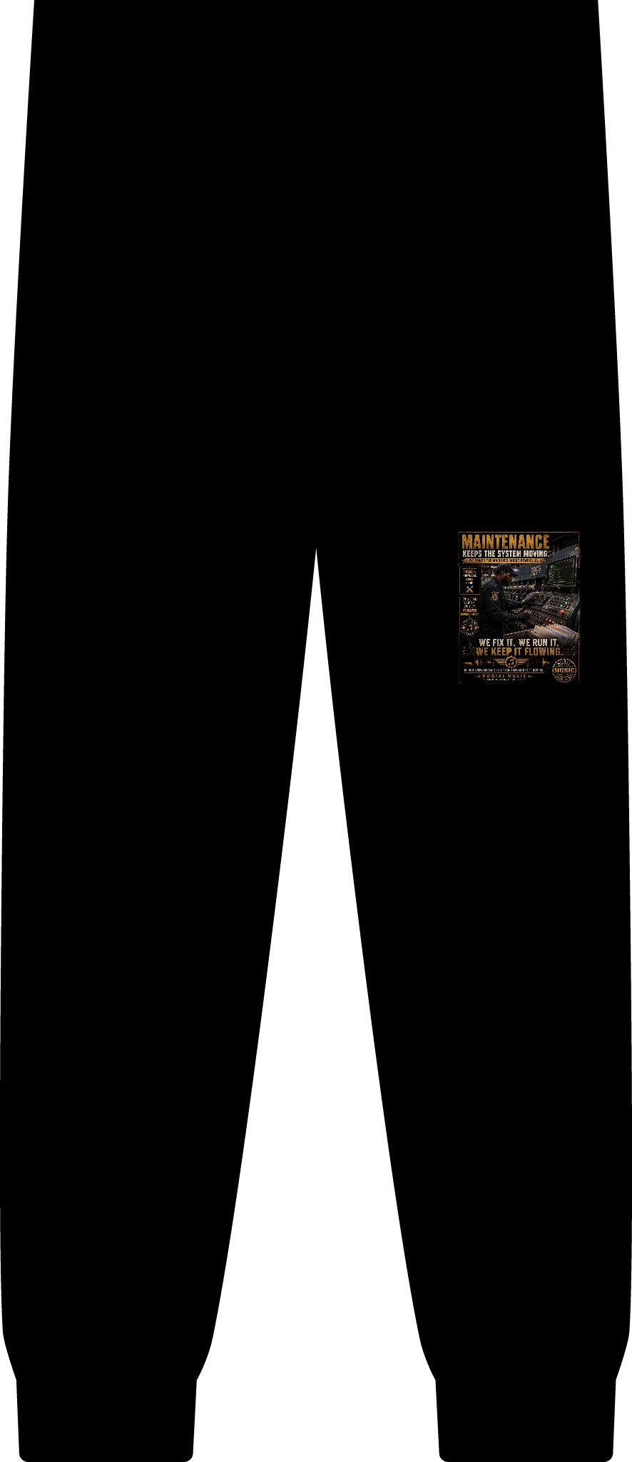 Postal Music — Maintenance Keeps the System Moving — Premium Two-Piece Jogger Set