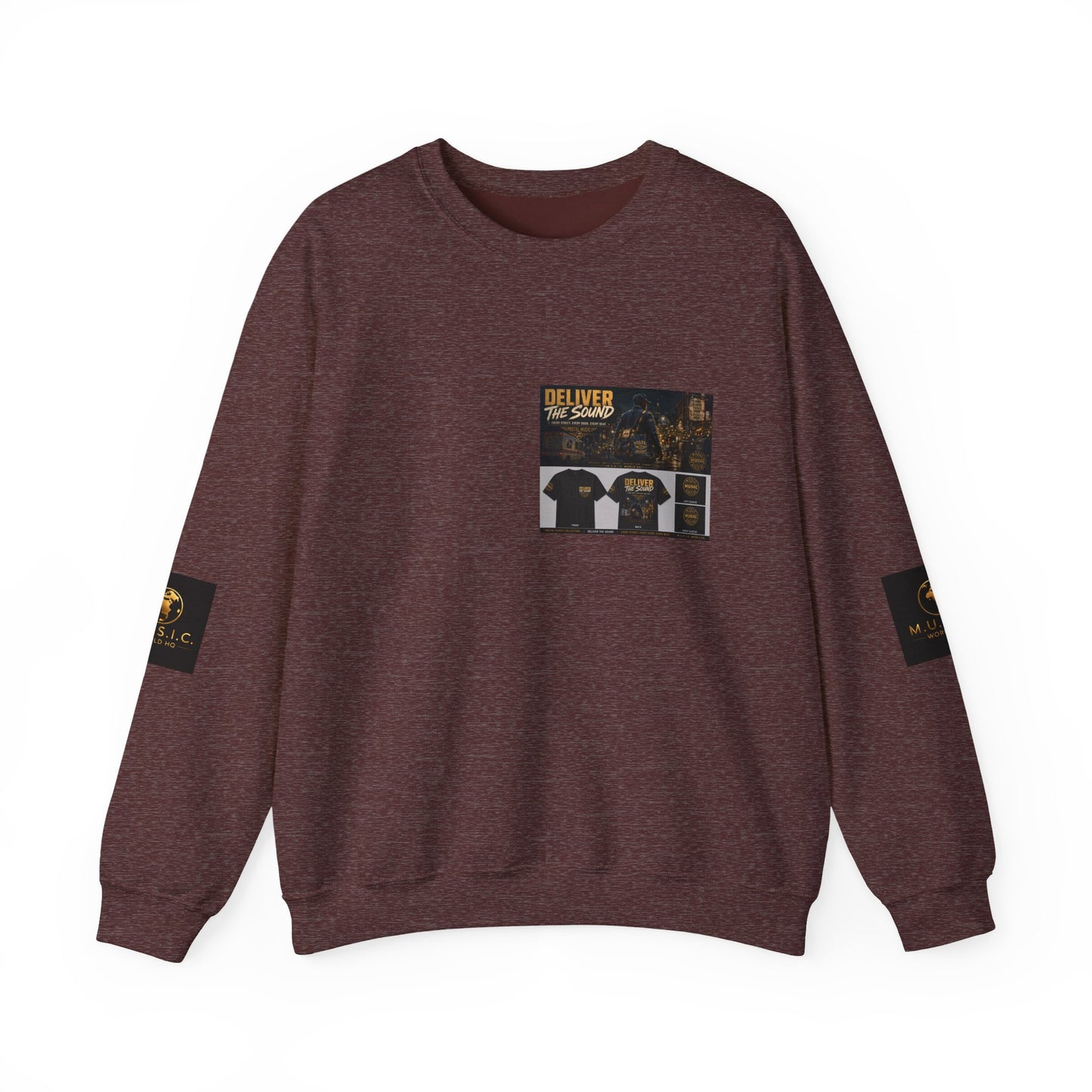Postal Music — Deliver the Sound — Core Crewneck Sweatshirt
