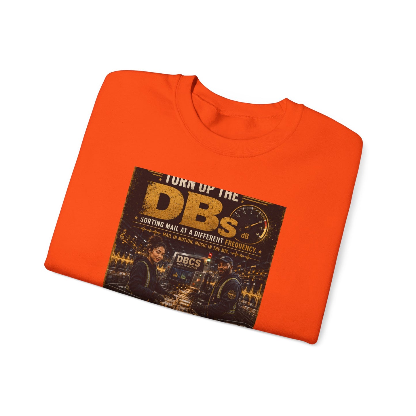 Turn Up the DBs — Men's Crewneck Sweatshirt (Jogger Set Top)