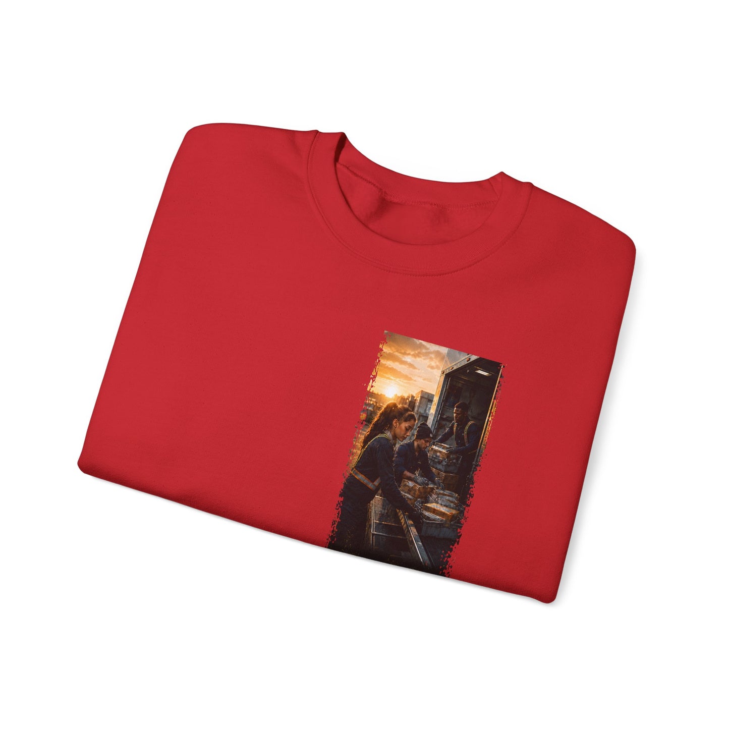 Postal Music — The Next Tour Core Crewneck Sweatshirt — Color Group 2 of 3